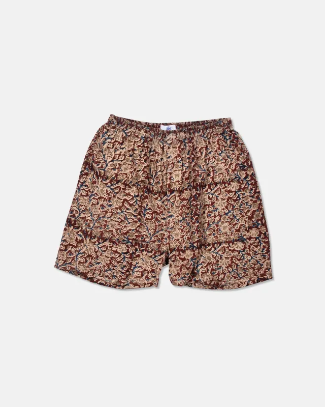 Batik Print Madras Boxers sold by J. Press