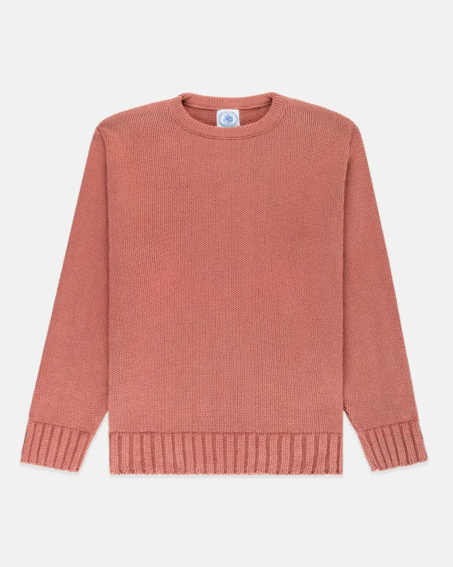 Chunky Cotton Crewneck Sweater sold by J. Press