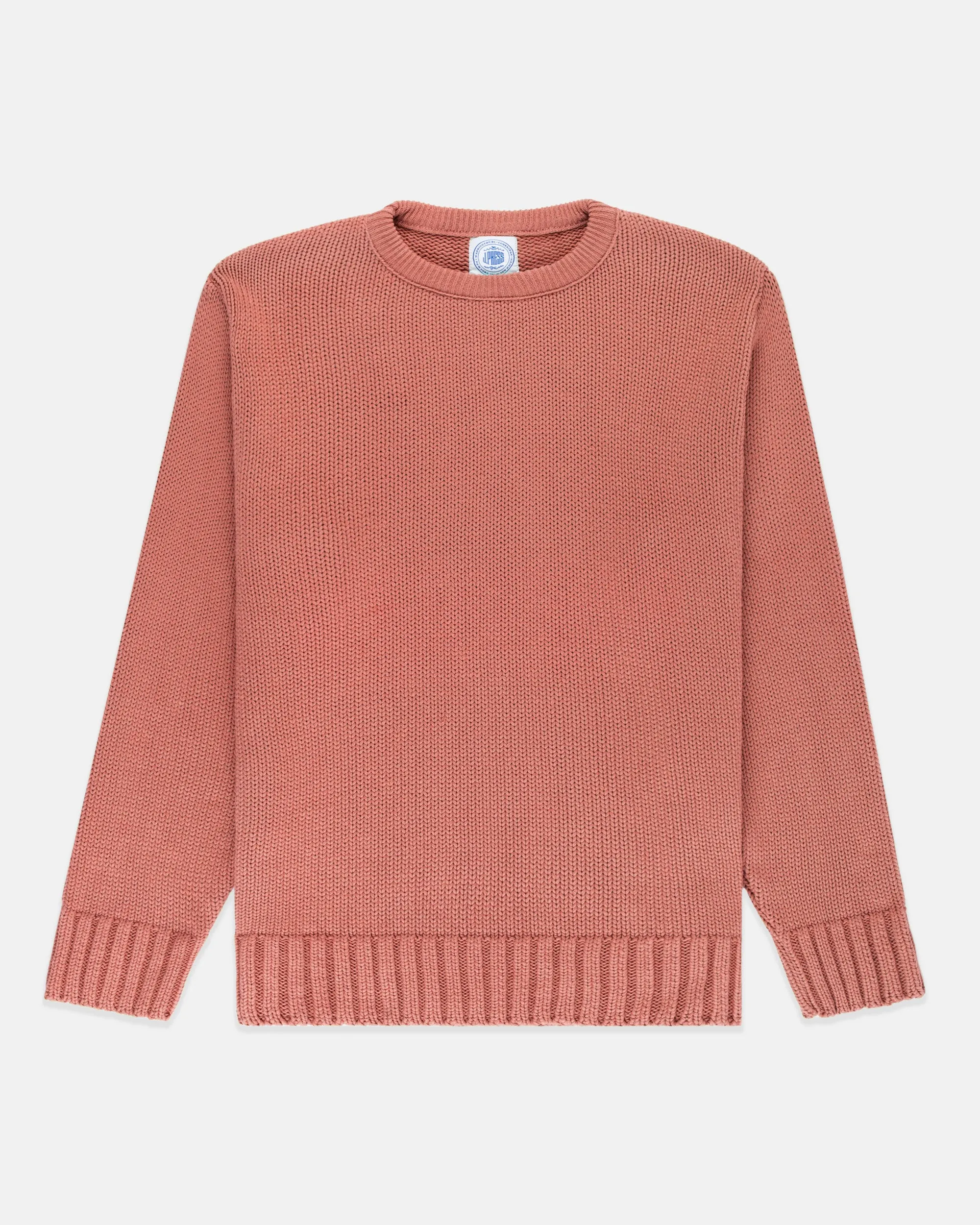 Chunky Cotton Crewneck Sweater sold by J. Press