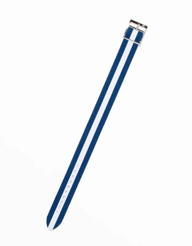 NAVY/WHITE 20MM WATCHBAND sold by J. Press
