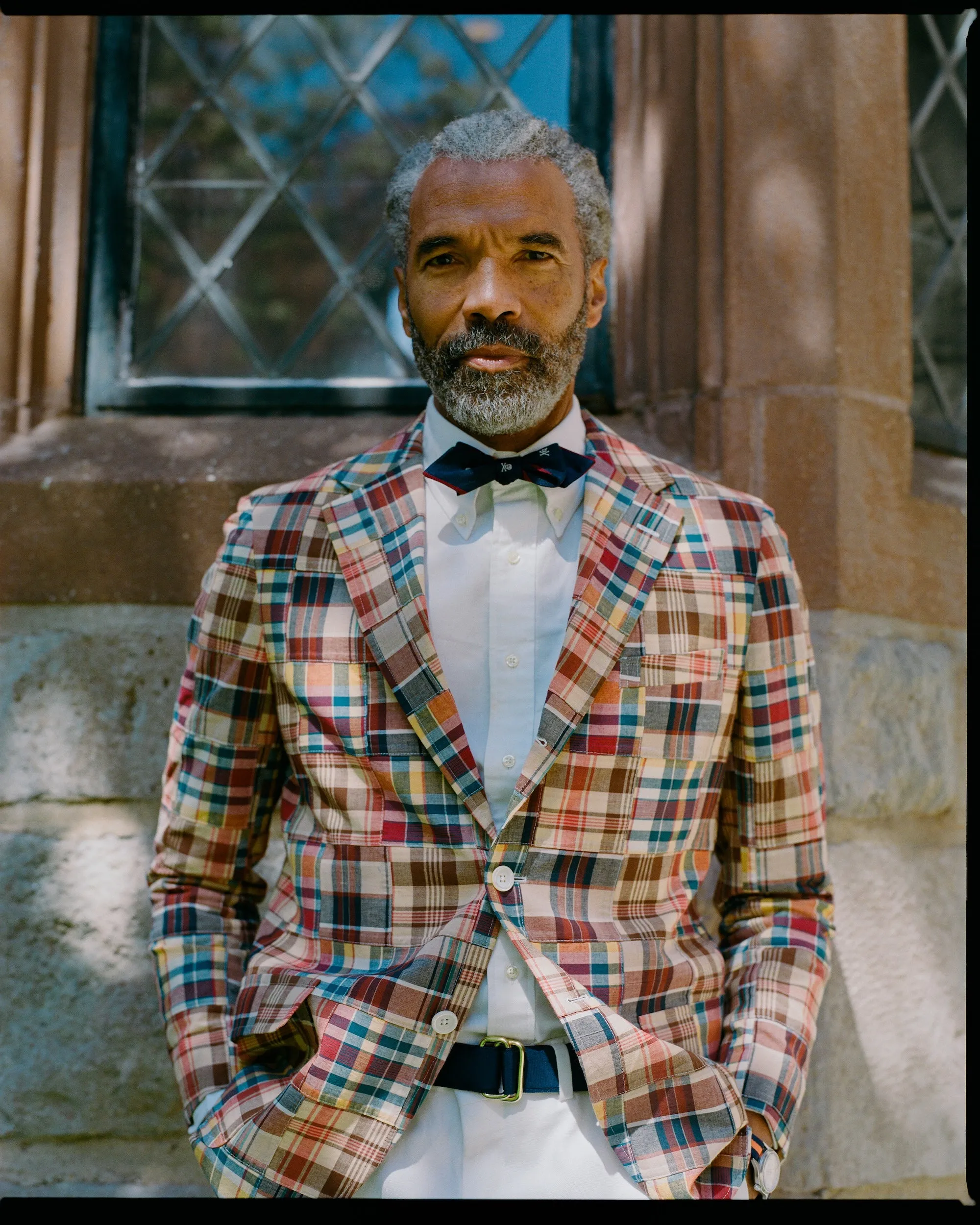 Patchwork Madras Sport Coat - Trim Fit sold by J. Press product image thumbnail 2