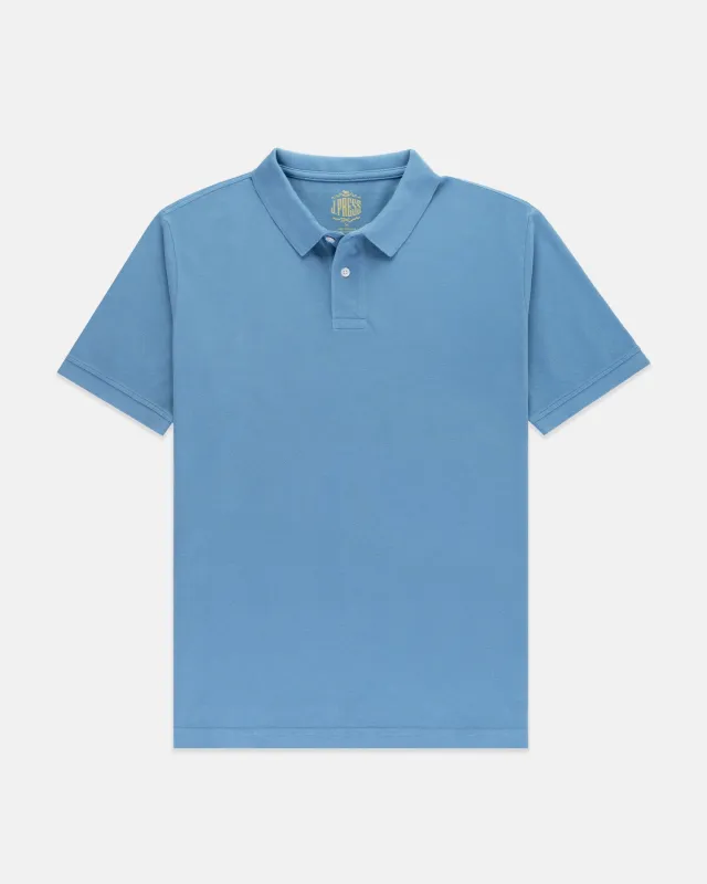 Pique Solid Polo sold by J. Press
