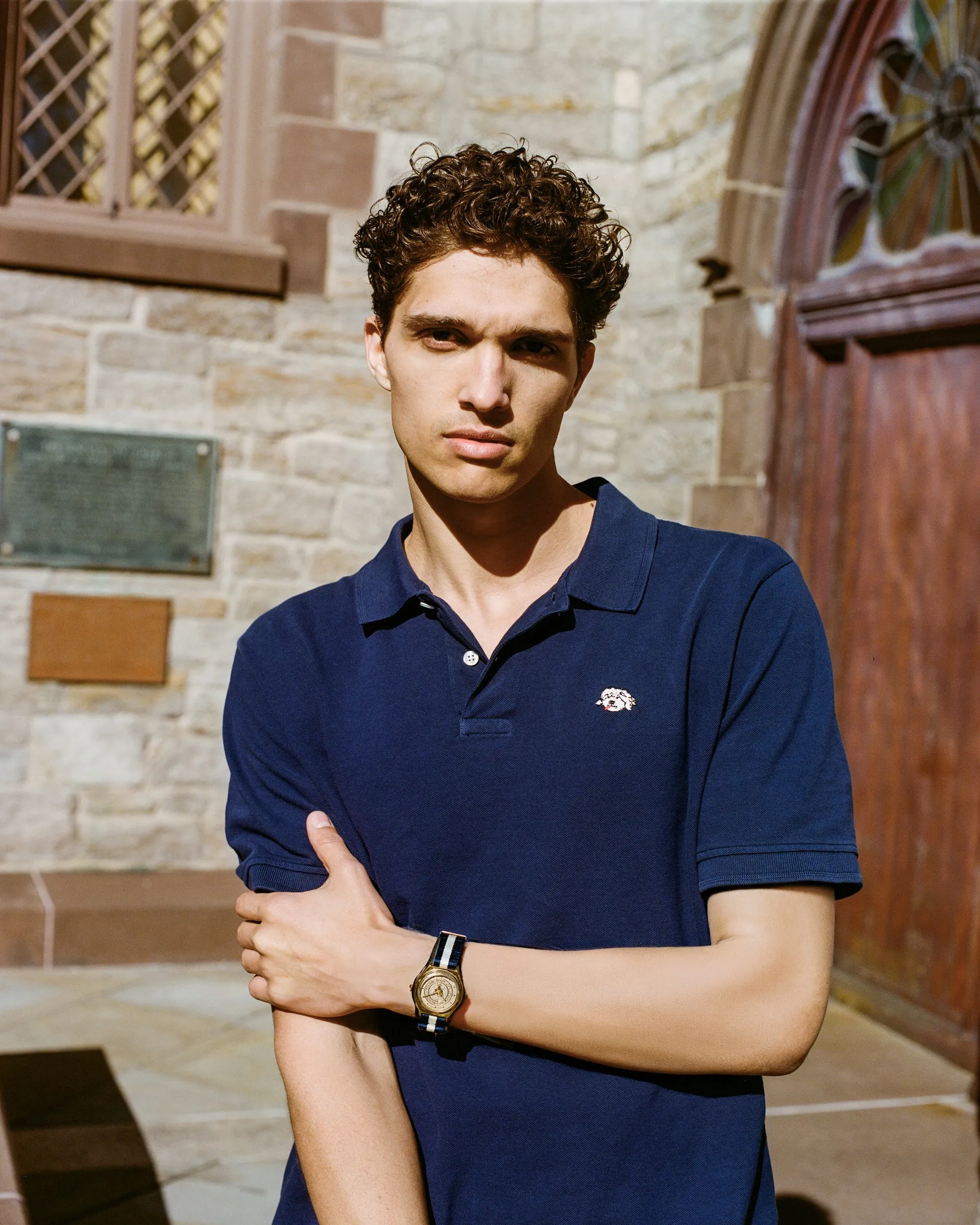 Shaggy Dog Pique Polo sold by J. Press product image thumbnail 4