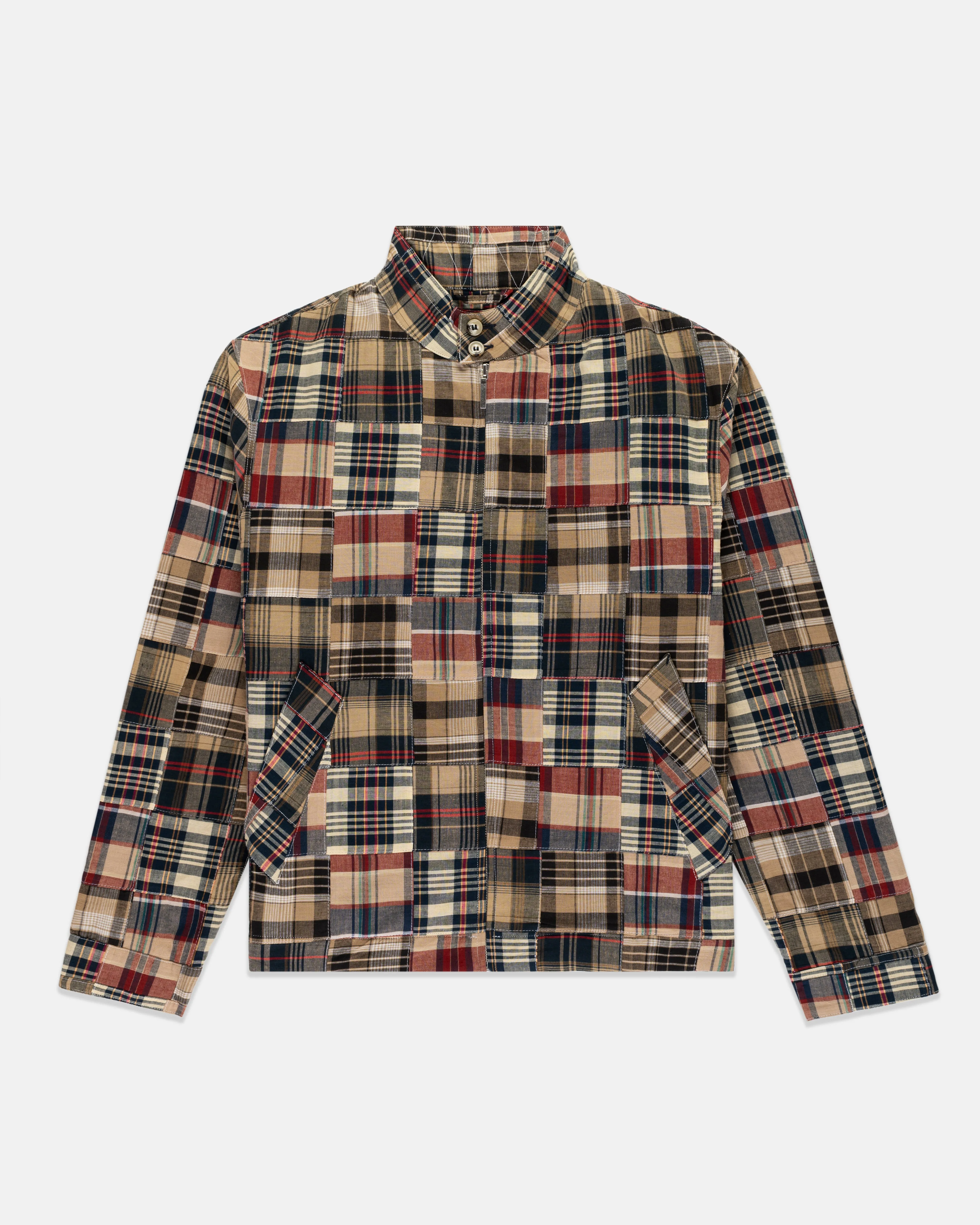 Patchwork Madras Harrington Jacket sold by J. Press