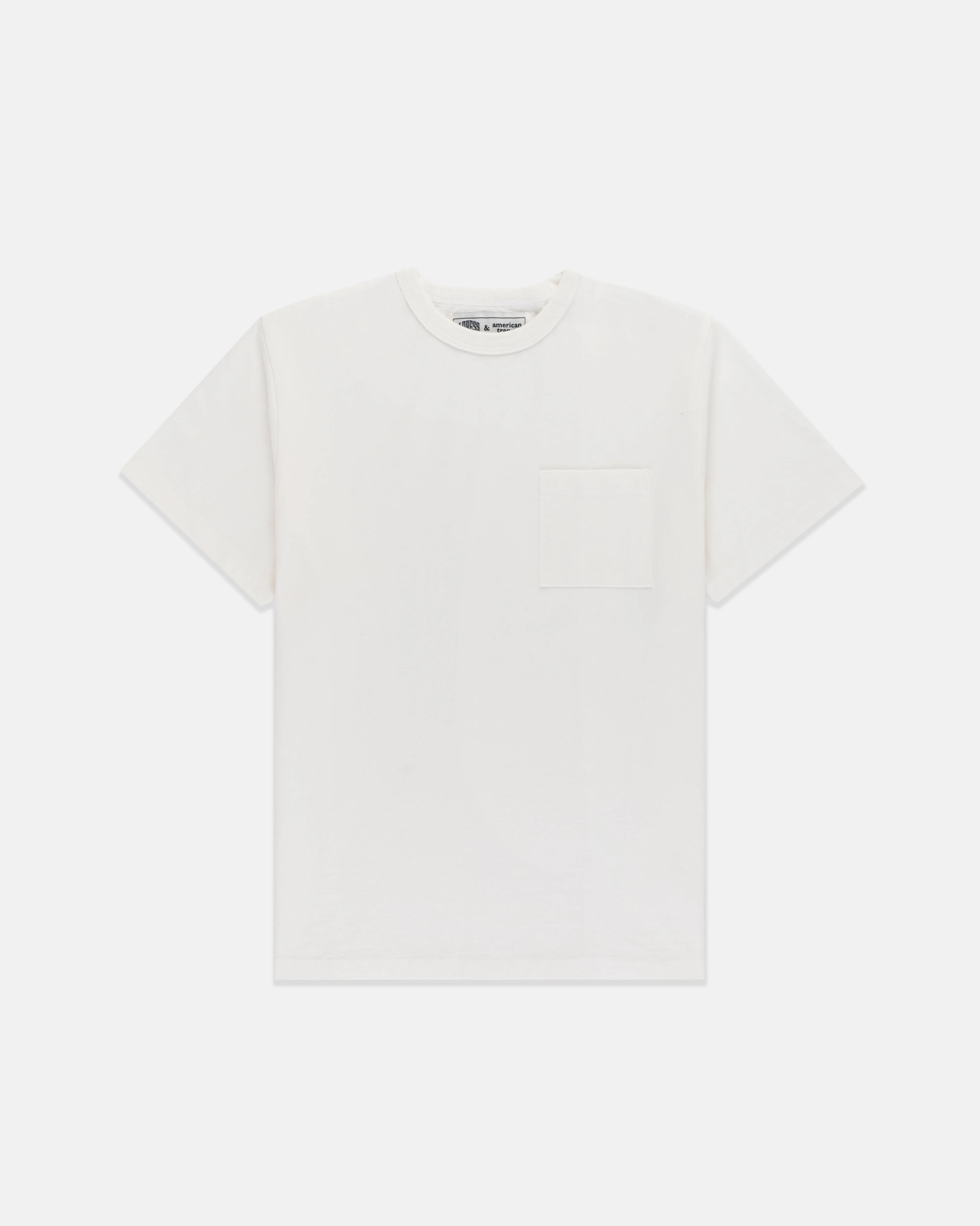 Made-in-USA White Pocket Tee sold by J. Press