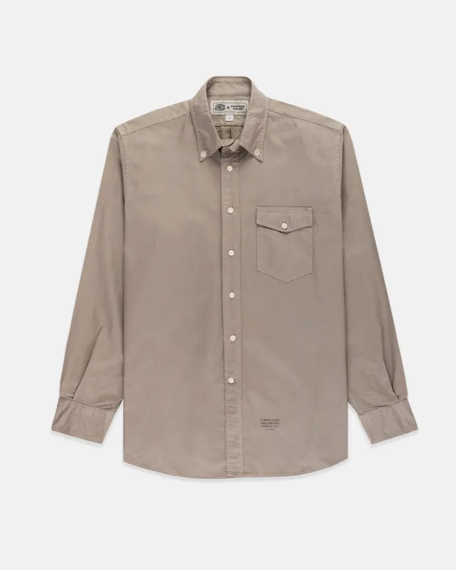 Natural Dye Oxford Shirt sold by J. Press