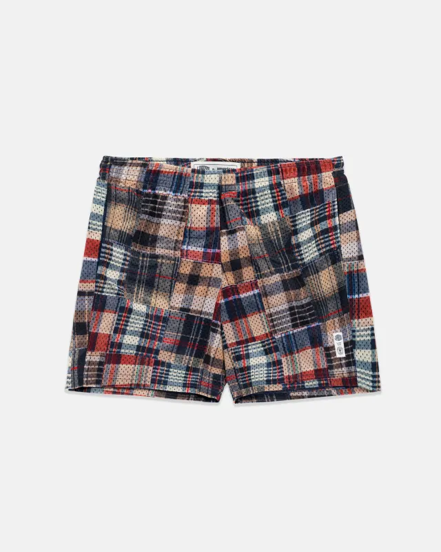 PATCHWORK MADRAS PRINT SHORTS sold by J. Press