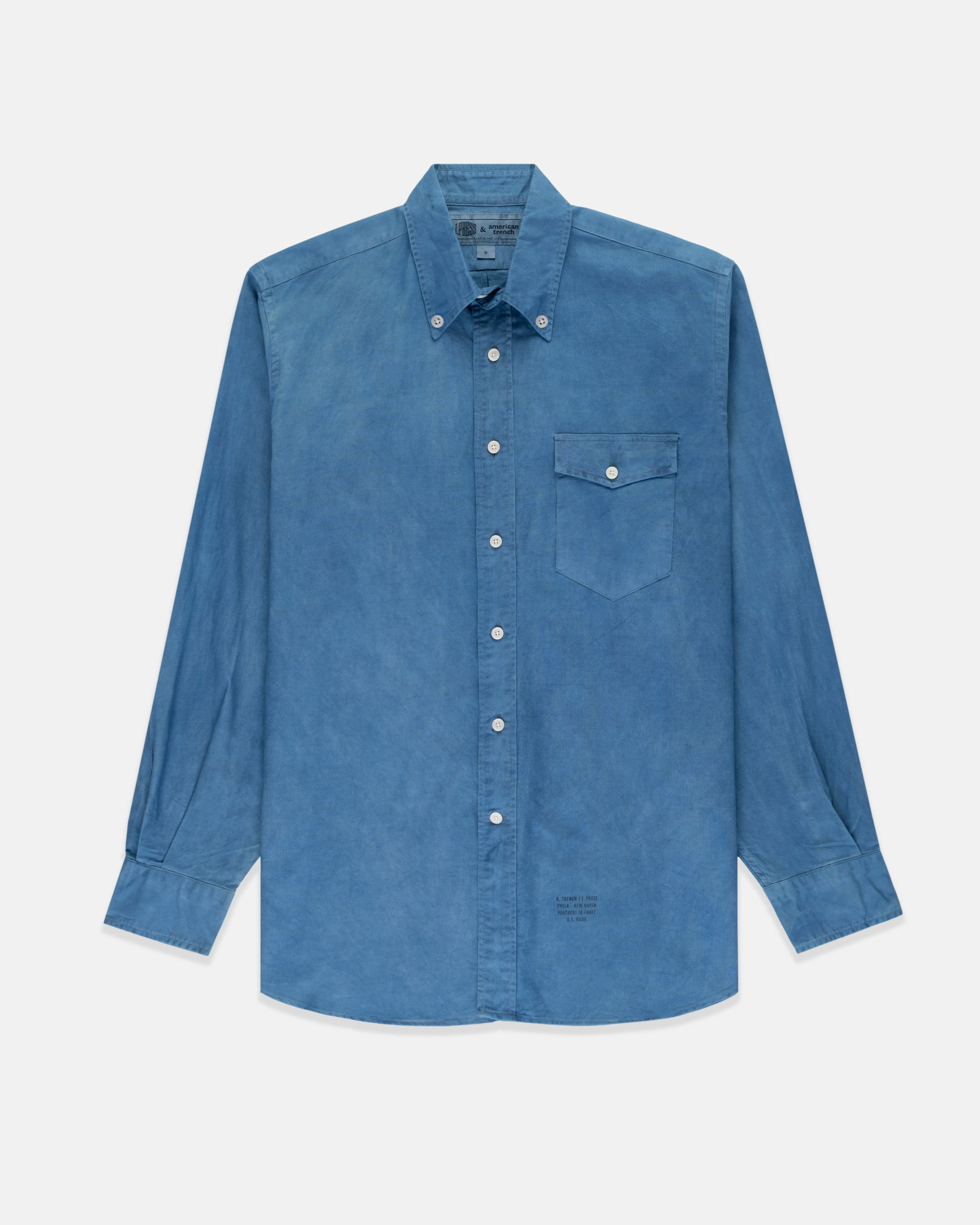 Natural Dye Oxford Shirt sold by J. Press