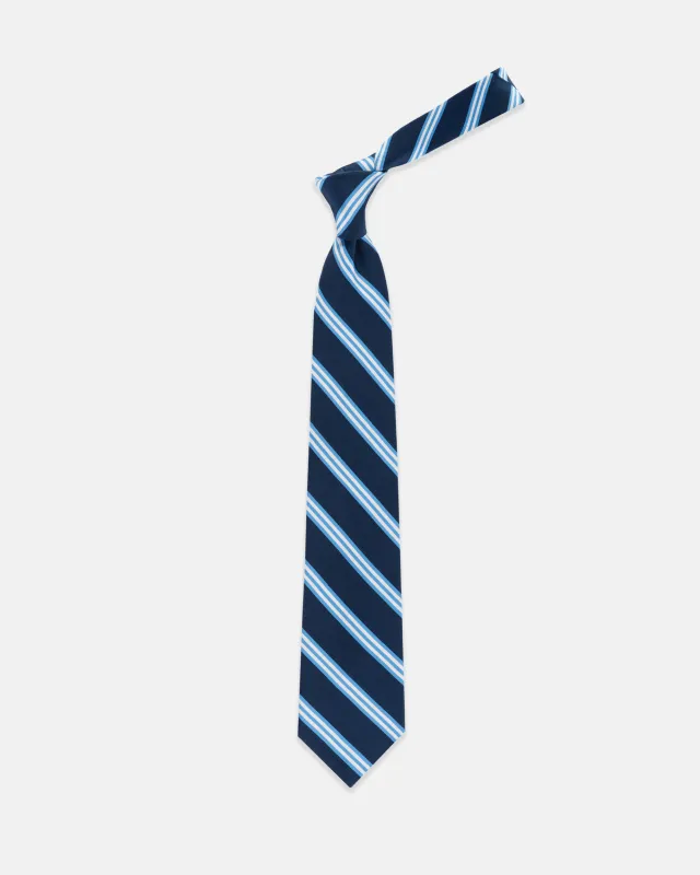 Triple Stripe Mogador Tie made by J. Press