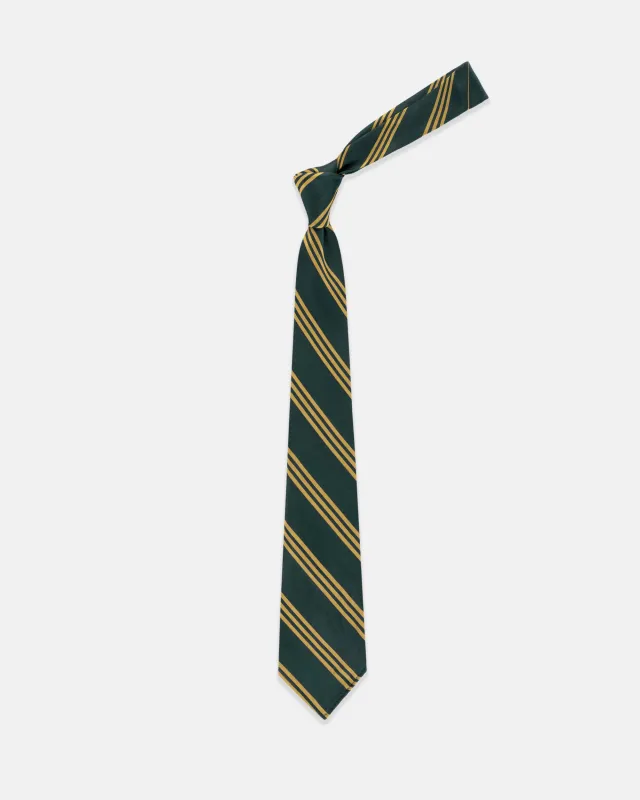 Triple Stripe Unlined Silk Repp Tie sold by J. Press