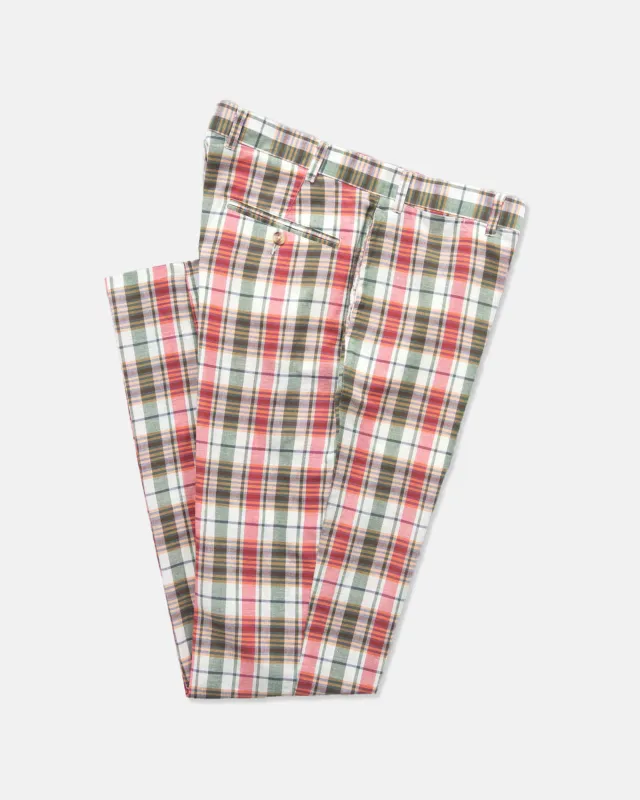 Madras Trousers - Trim Fit sold by J. Press