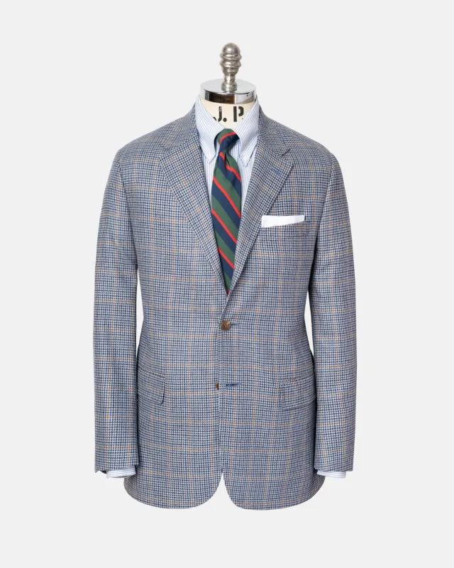 Silk/Wool Check Sport Coat sold by J. Press