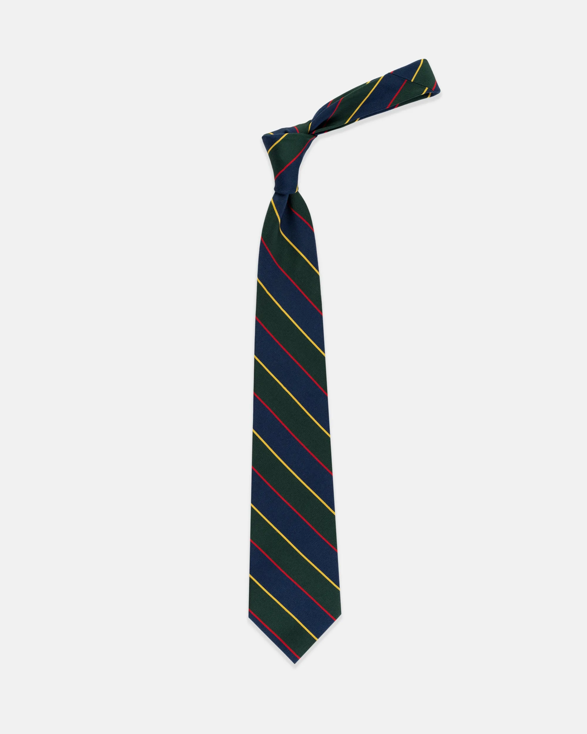 Made-in-UK Argyll And Sutherland Highlanders Regimental Silk Repp Tie sold by J. Press