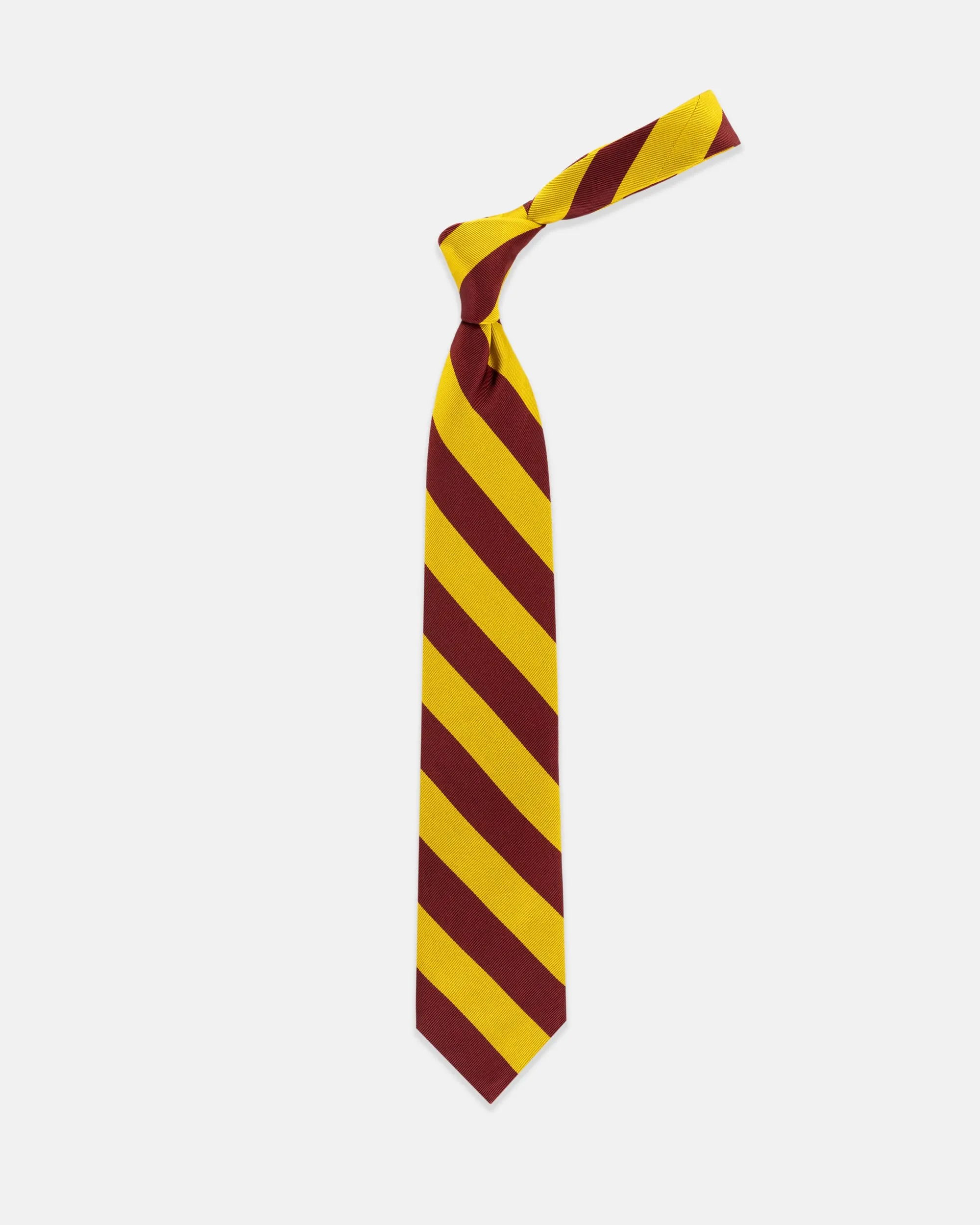 Guard Stripe Silk Repp Tie sold by J. Press