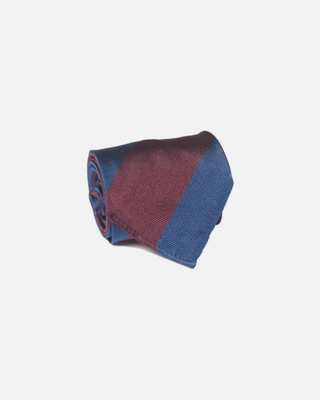 Household Division (Guards) Stripe Unlined Tie sold by J. Press