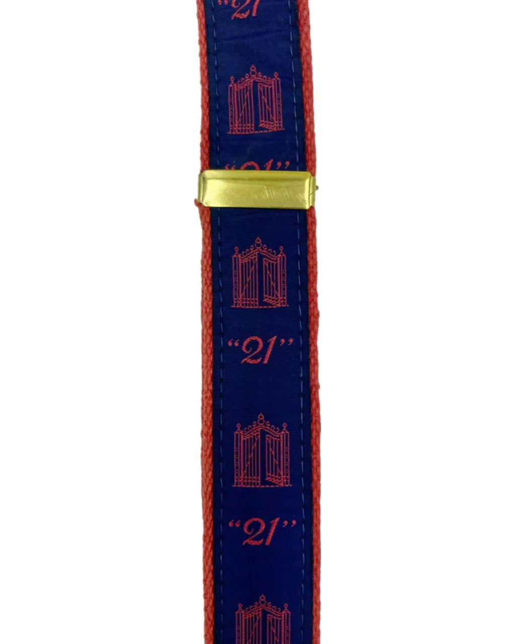 The 21 Club NYC Restaurant Suspenders Braces Men's Blue Red New York City sold by J. Press product image thumbnail 2