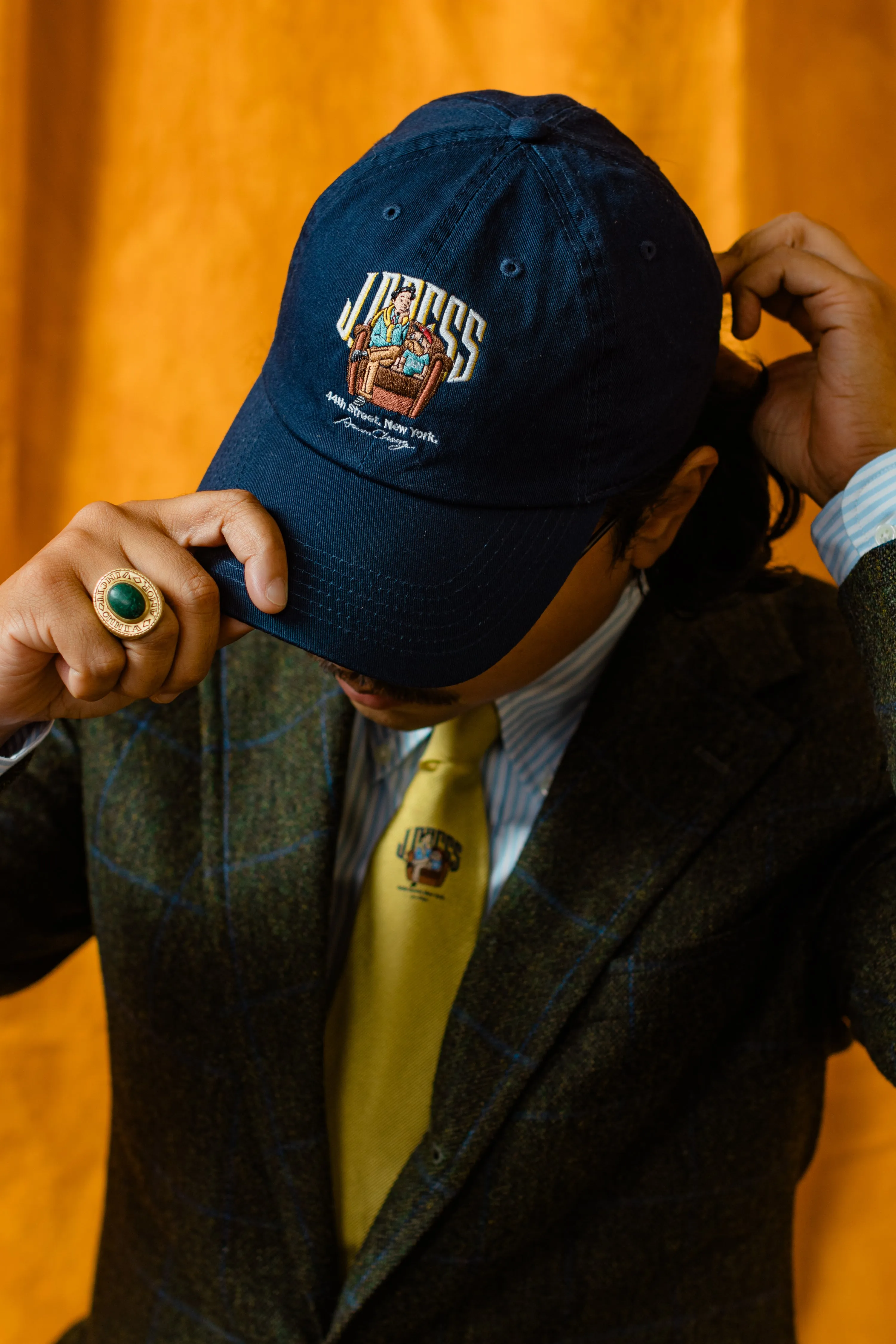 Club Chair "Ivy Boy" Baseball Cap sold by J. Press product image thumbnail 2