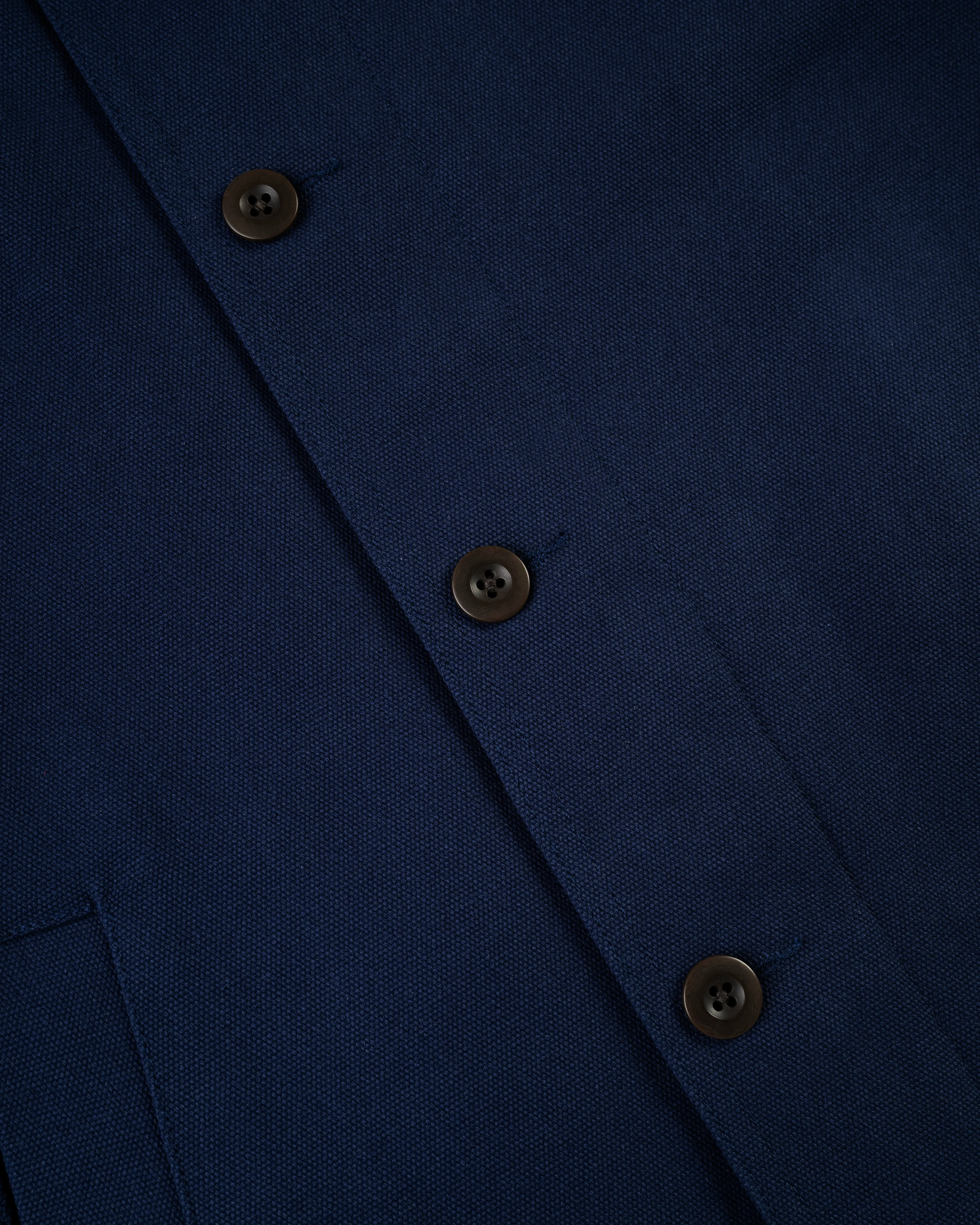 Navy Fleece-lined Canvas Deck Jacket sold by J. Press product image thumbnail 4