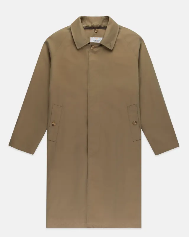 Made-in-England Iridescent Waterproof Raincoat sold by J. Press