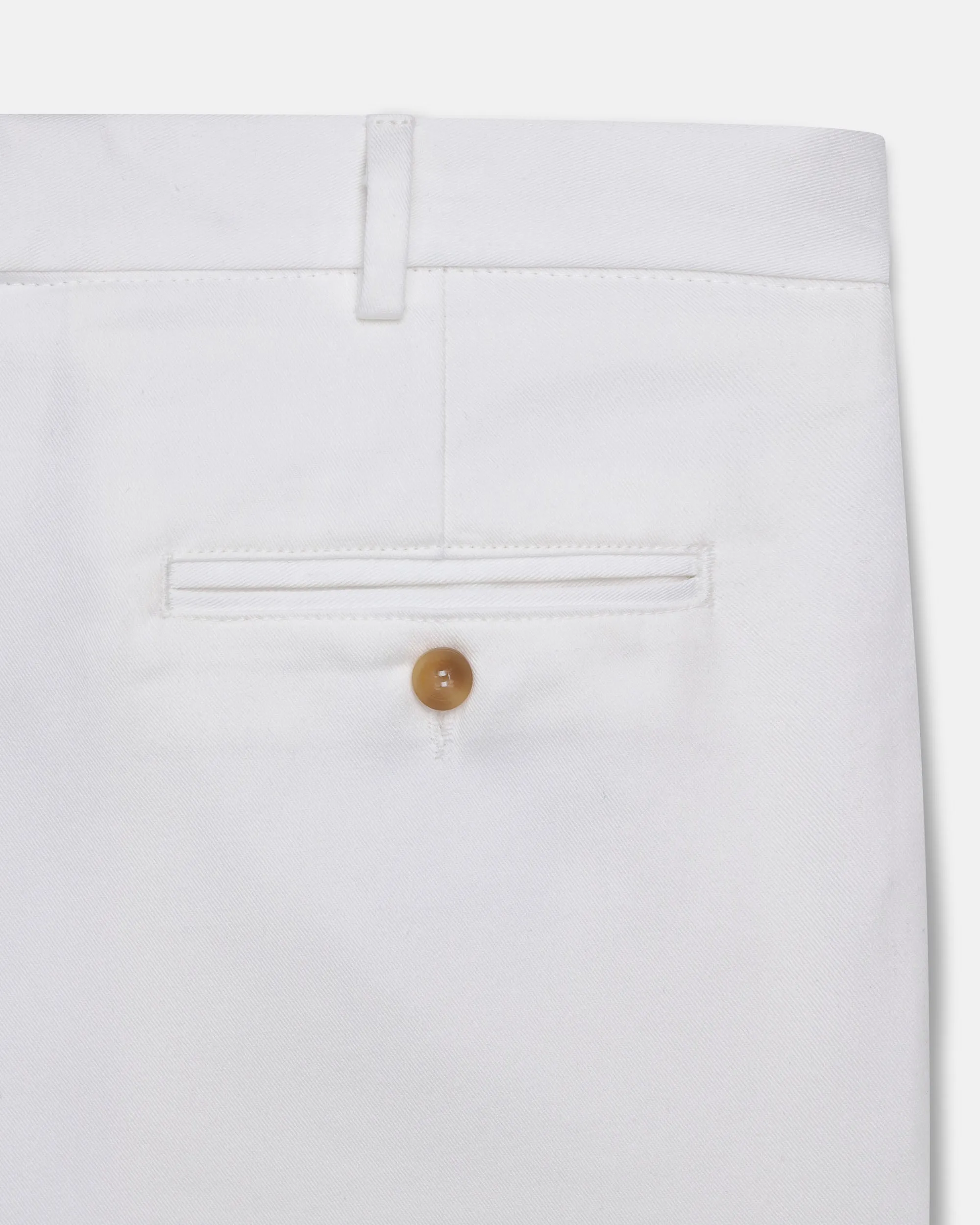 Made-in-USA White Washed Twill Chino Pant sold by J. Press product image thumbnail 3