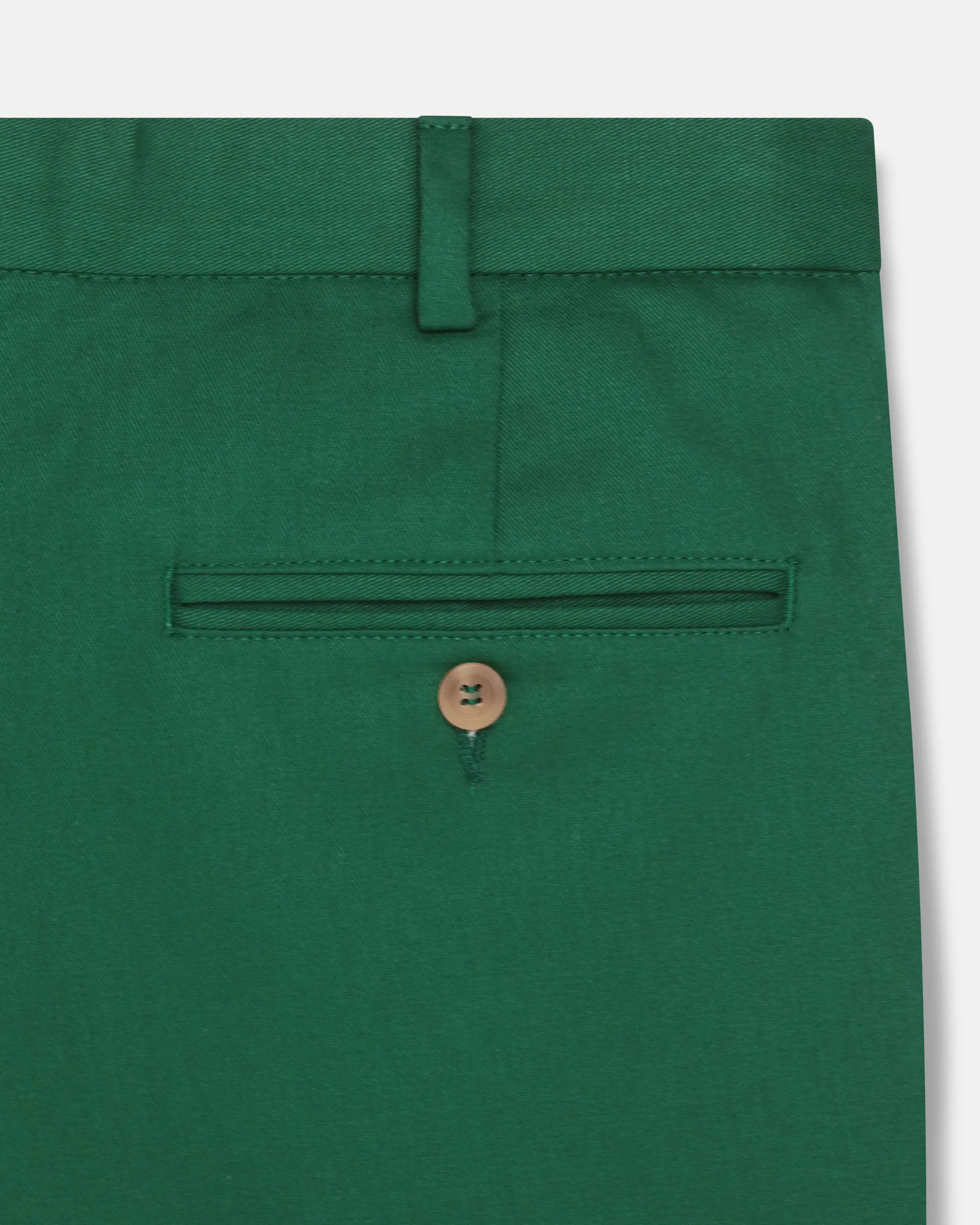 Made-in-USA Bottle Green Washed Twill Chino Pant sold by J. Press product image thumbnail 3