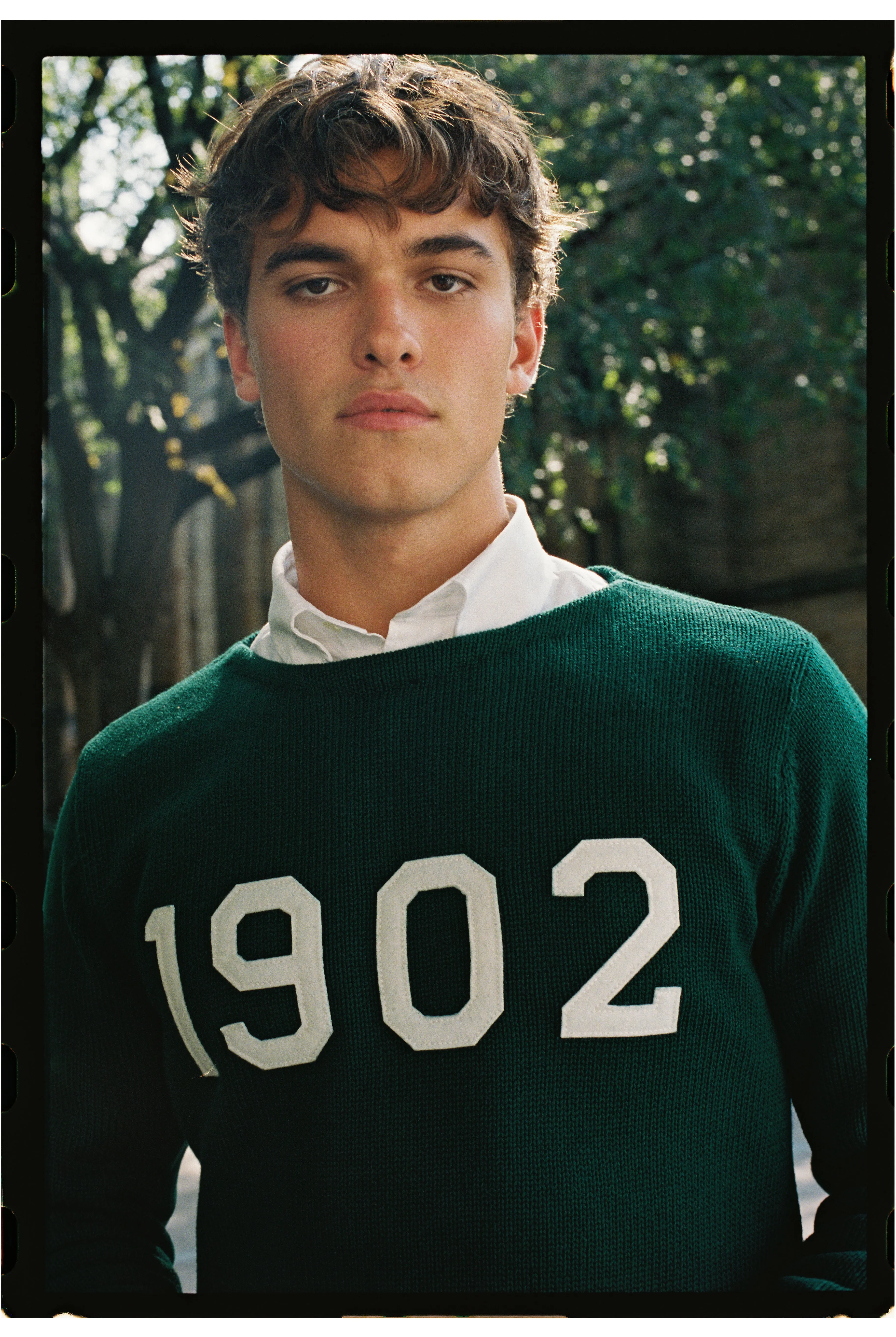 1902 "Take Ivy" Varsity Boatneck Sweater sold by J. Press product image thumbnail 4