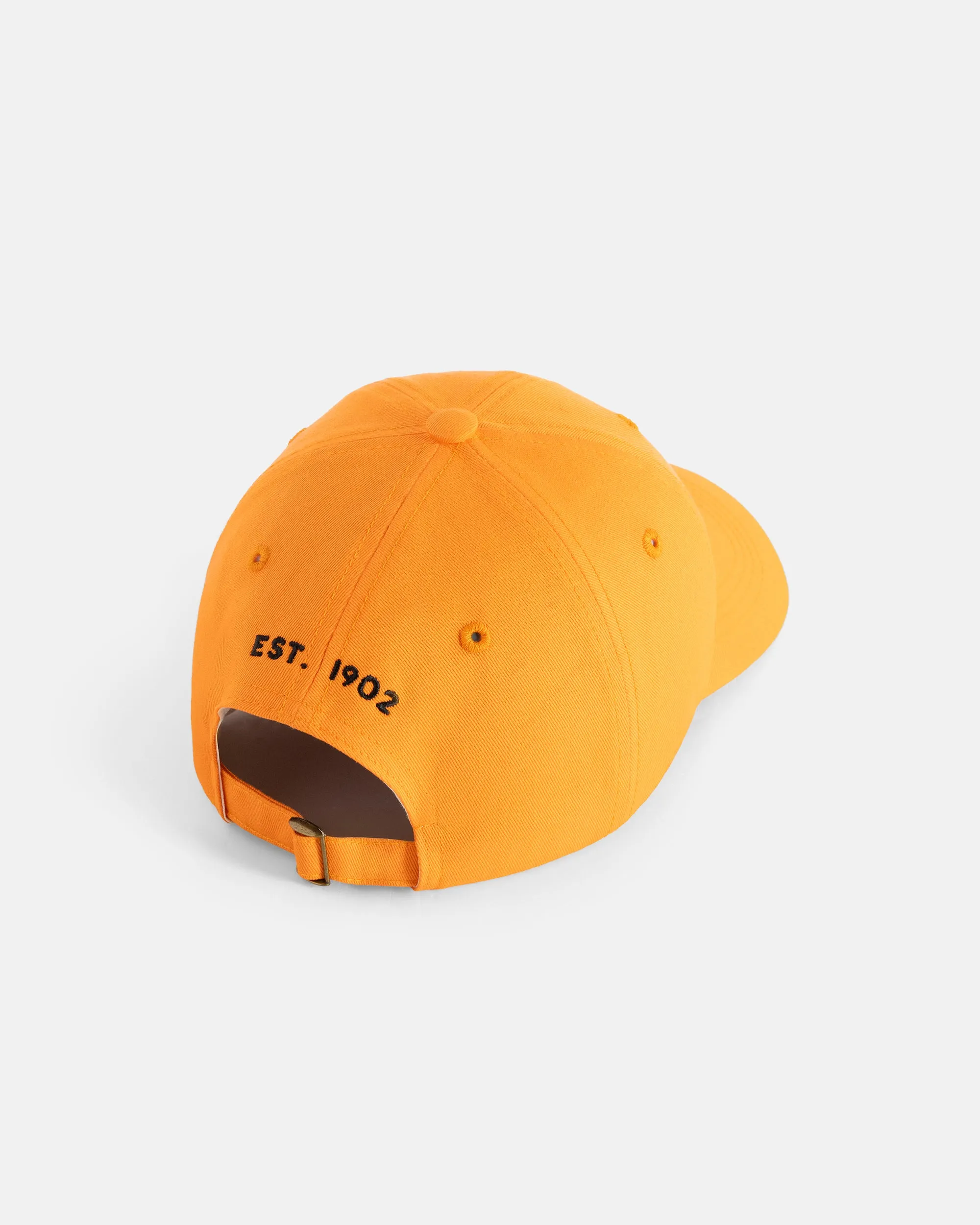 Made-in-USA Orange J. Press Embroidered Logo Dad Hat sold by J. Press product image thumbnail 2