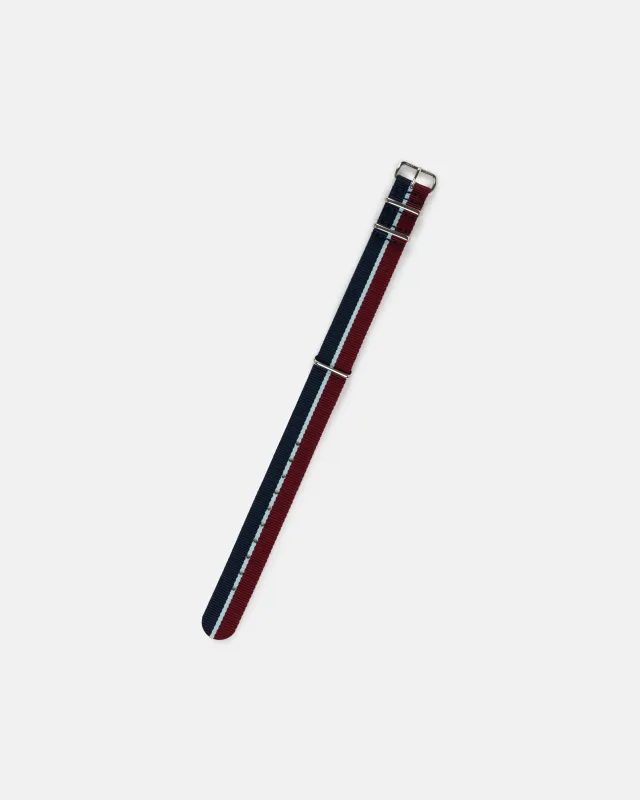 Royal Air Force Stripe Nylon Watch Strap sold by J. Press