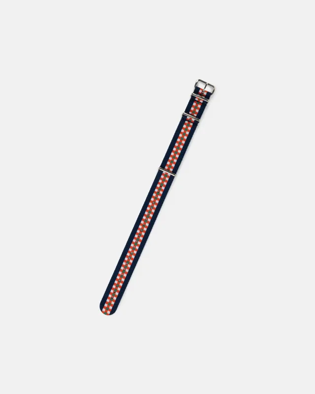King's Own Scottish Borderers Stripe Nylon Watch Strap sold by J. Press