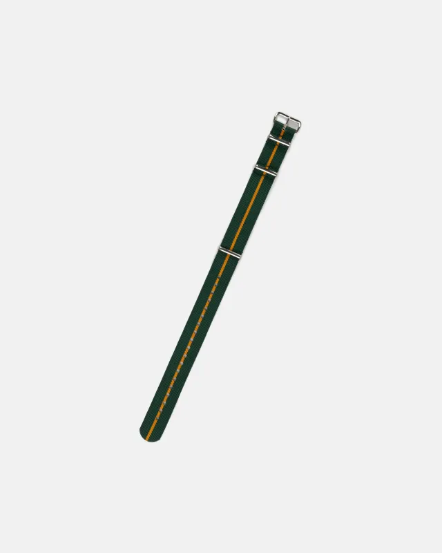 Devon & Dorset Stripe Nylon Watch Strap sold by J. Press