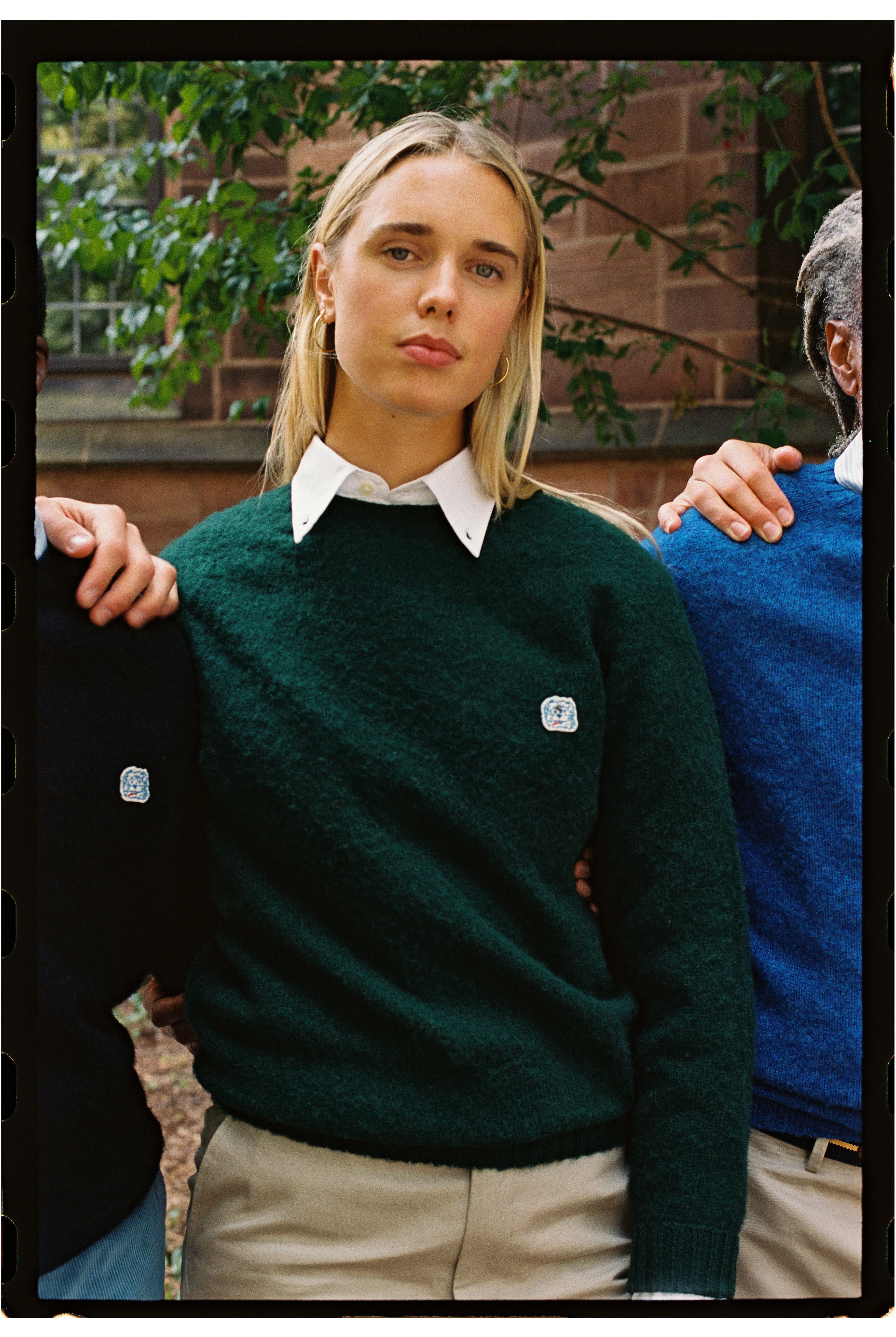 Made-in-Scotland Forest Green Shaggy Dog Icon Sweater - Trim Fit sold by J. Press product image thumbnail 4