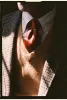 Camel Lambswool V-neck Sweater sold by J. Press