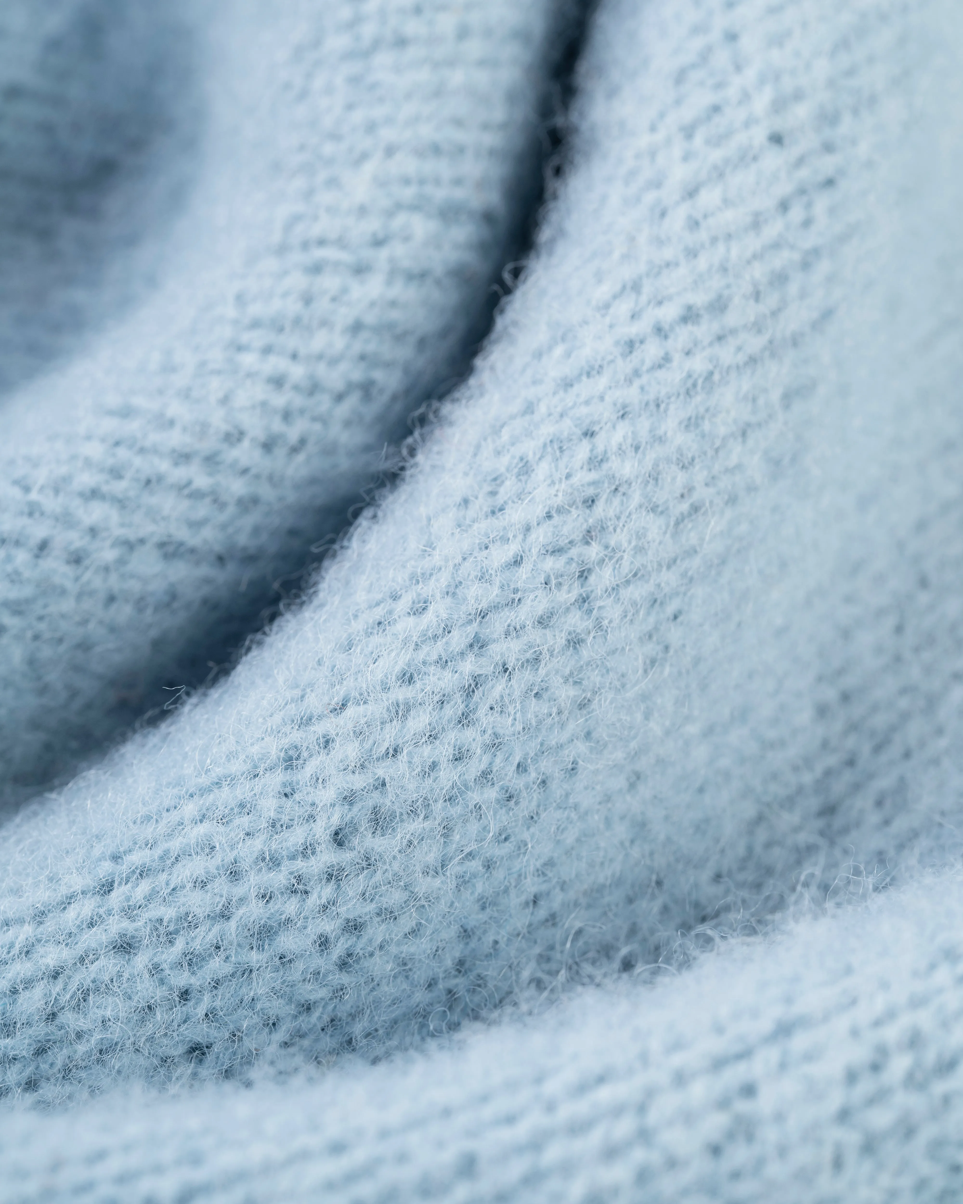 Made-in-Scotland China Blue Shaggy Dog Sweater - Classic Fit sold by J. Press product image thumbnail 3