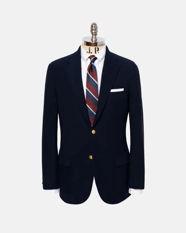 Navy Knit Blazer sold by J. Press