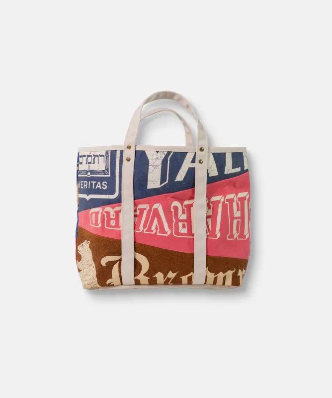 Made-in-USA Handmade Vintage Pennant Tote made by J. Press