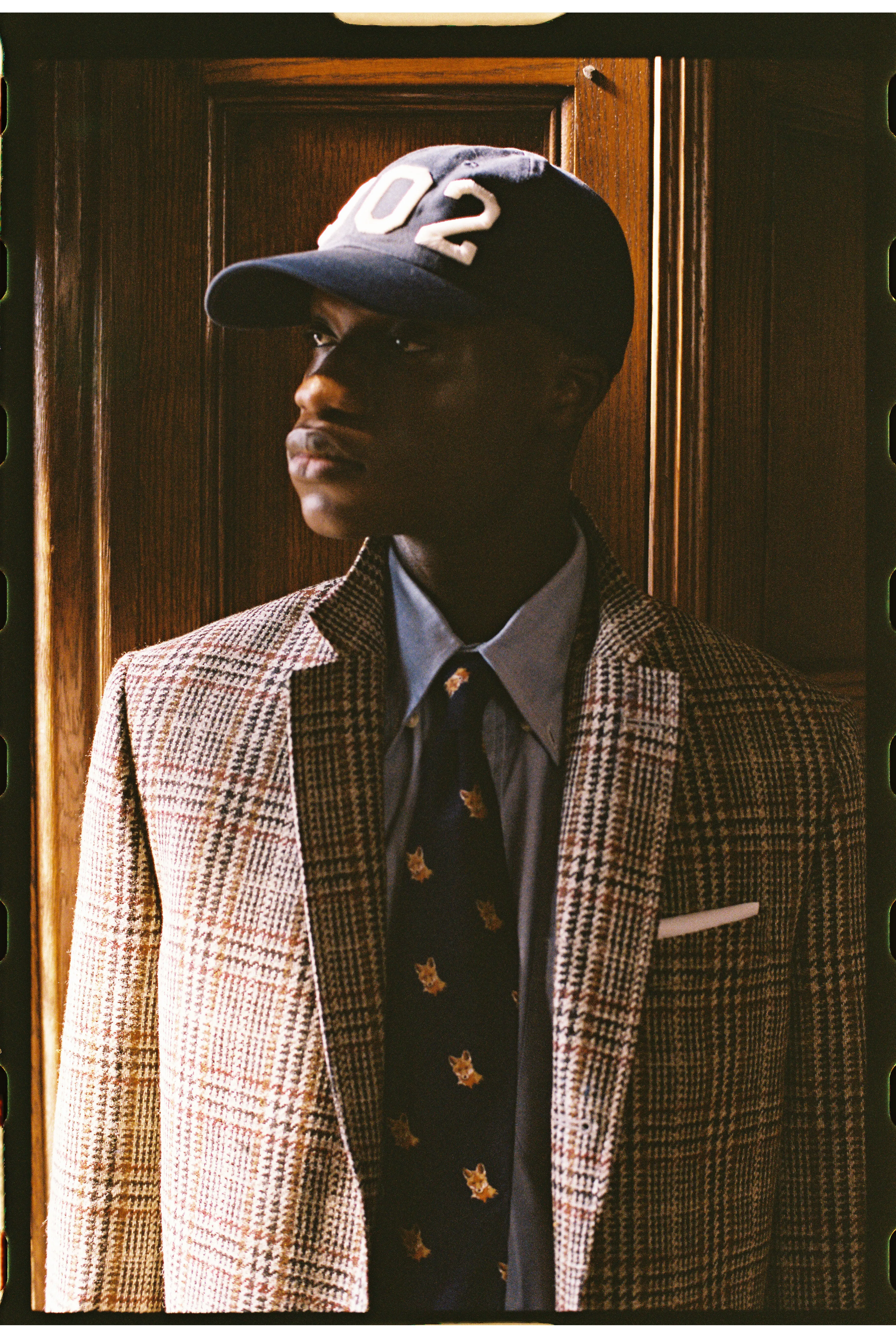 Made-in-Canada Black & Tan Plaid Sport Coat sold by J. Press product image thumbnail 2