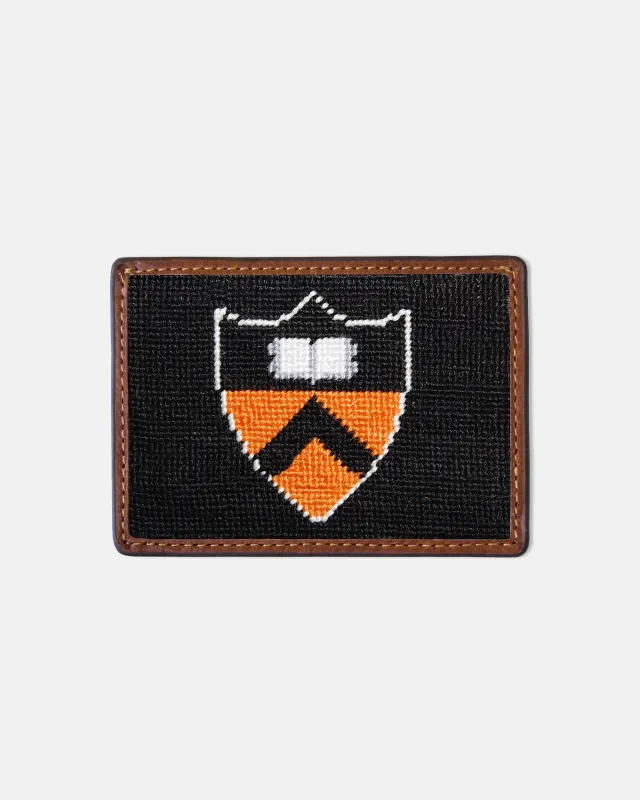 Princeton Needlepoint Card Case sold by J. Press