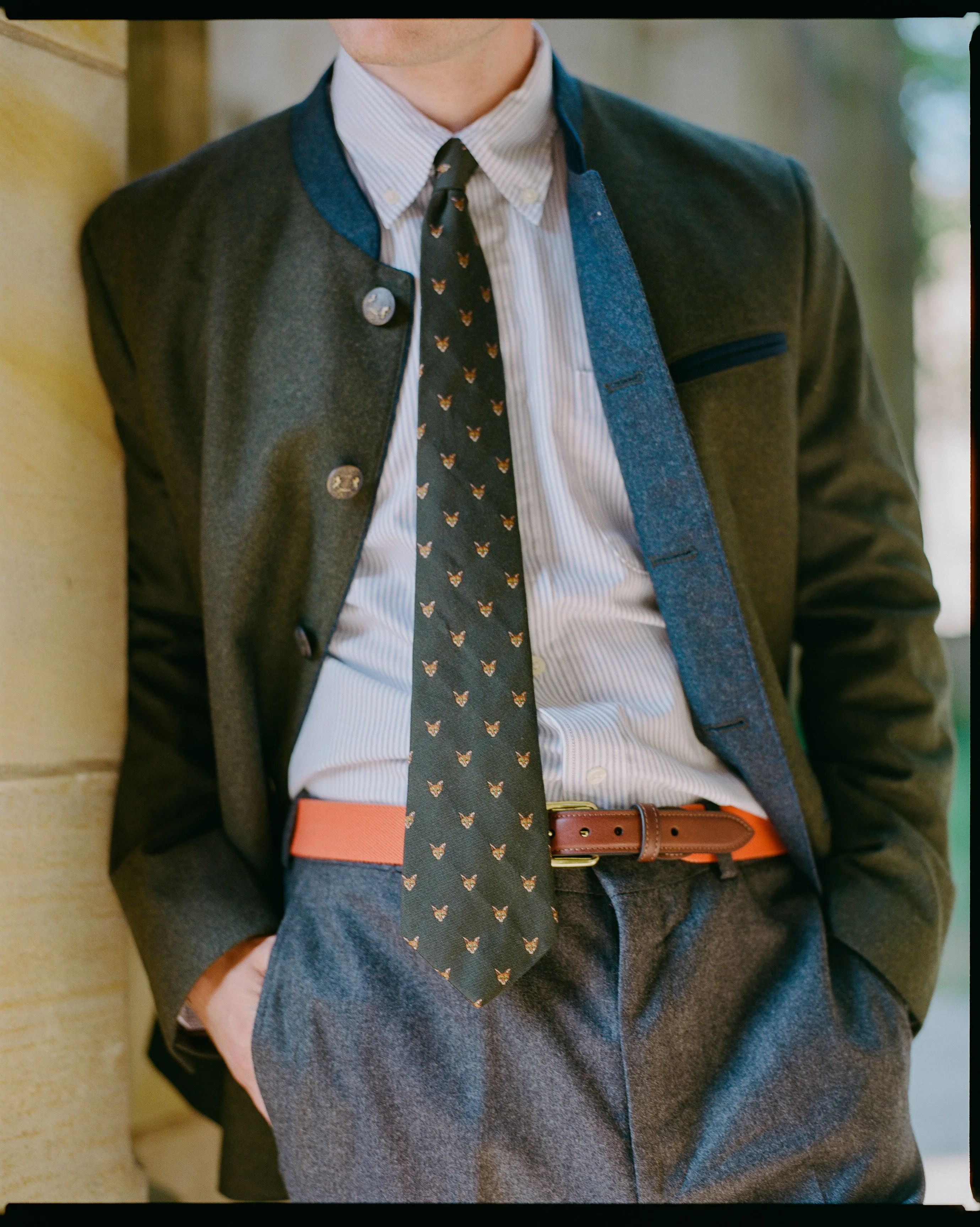 Made-in-Austria Wool/Cashmere Tyrolean Jacket sold by J. Press product image thumbnail 2