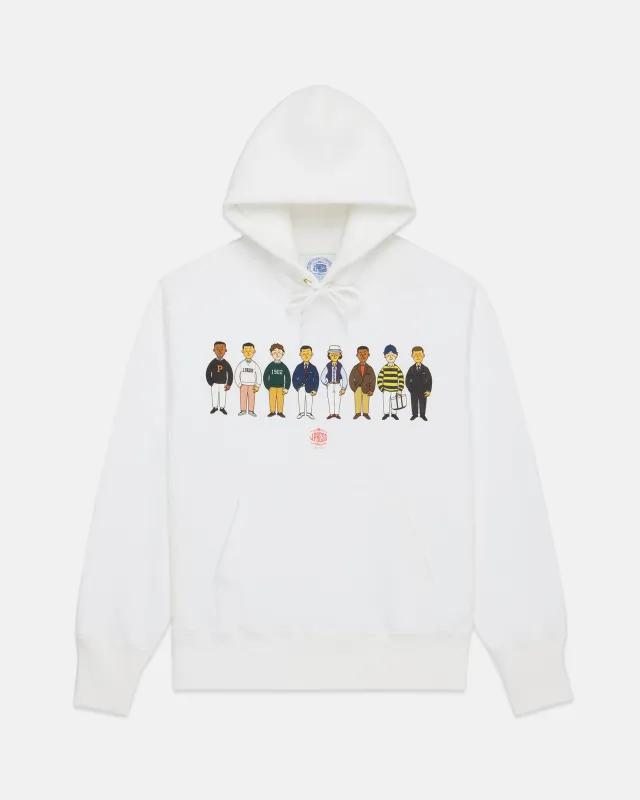 Made-in-USA J. Press "Ivy Guys" Hoodie sold by J. Press