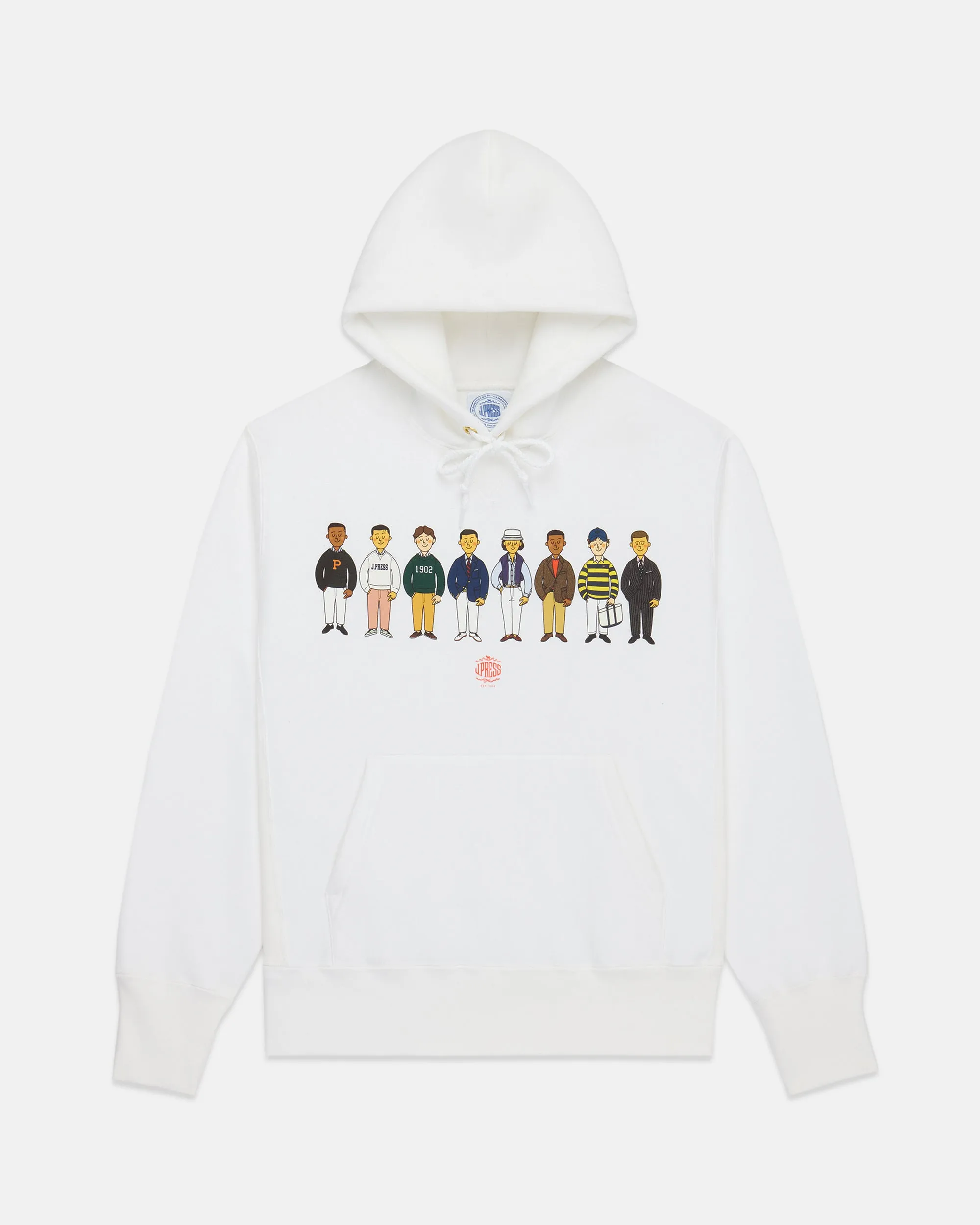 Made-in-USA J. Press "Ivy Guys" Hoodie sold by J. Press