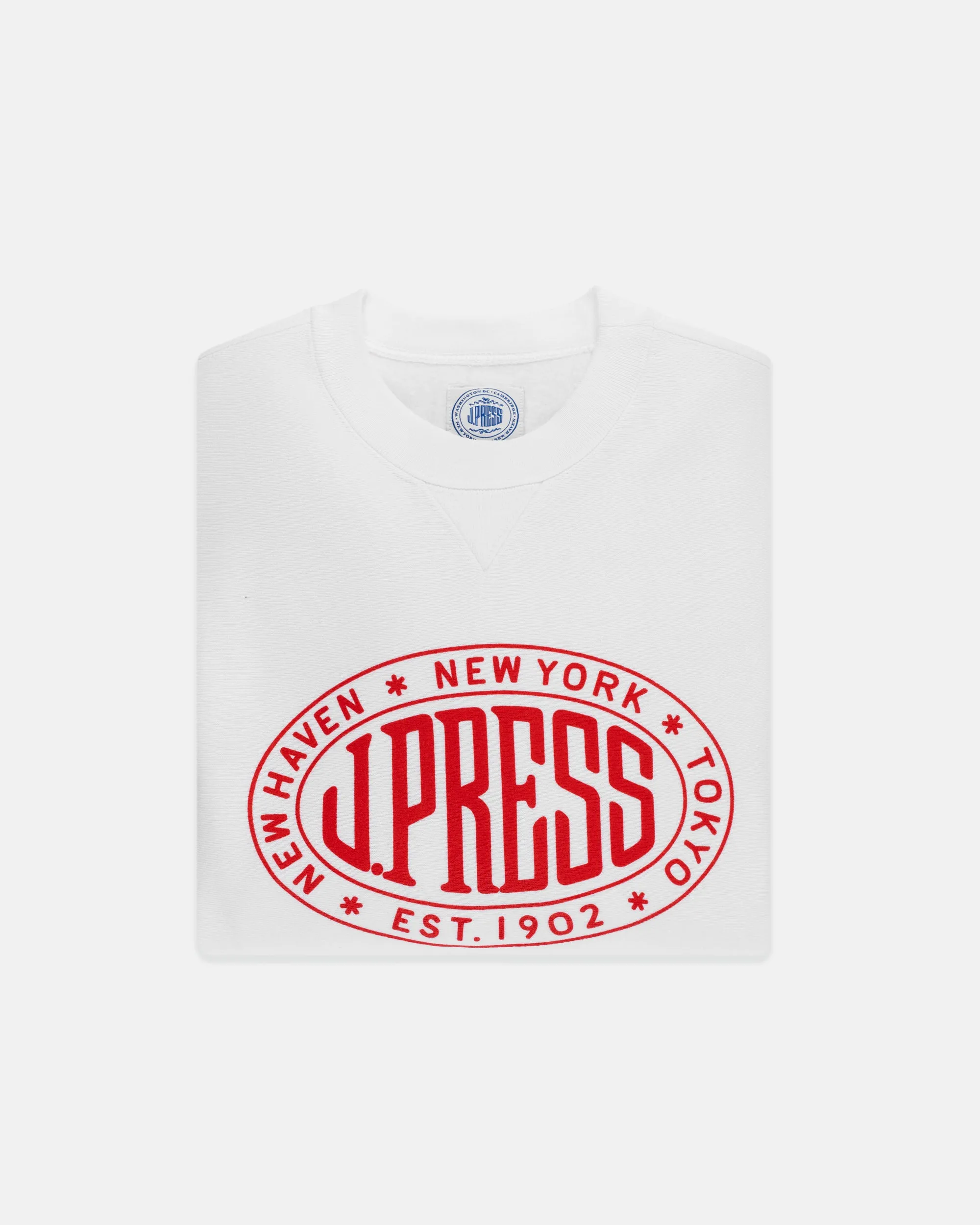 Made-in-USA White Vintage J. Press Vintage Seal Sweatshirt sold by J. Press product image thumbnail 2