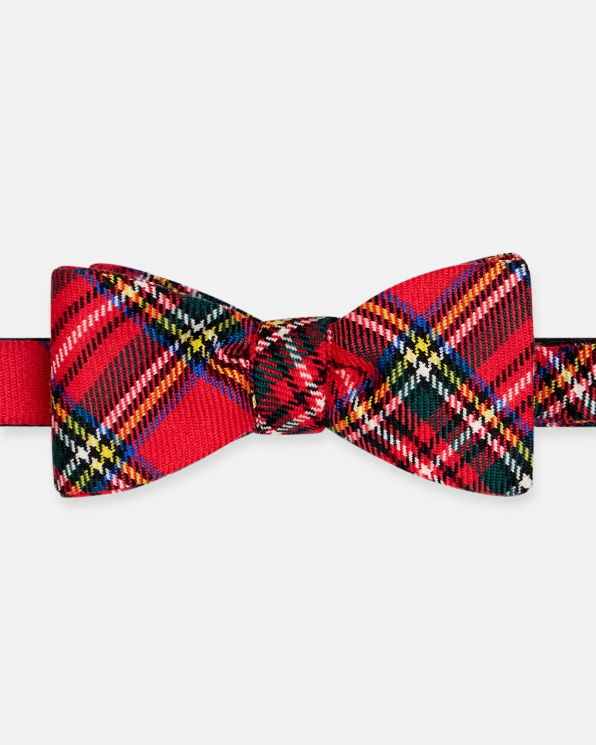 Made-in-England Royal Stewart Tartan Wool Bow Tie sold by J. Press product image thumbnail 2