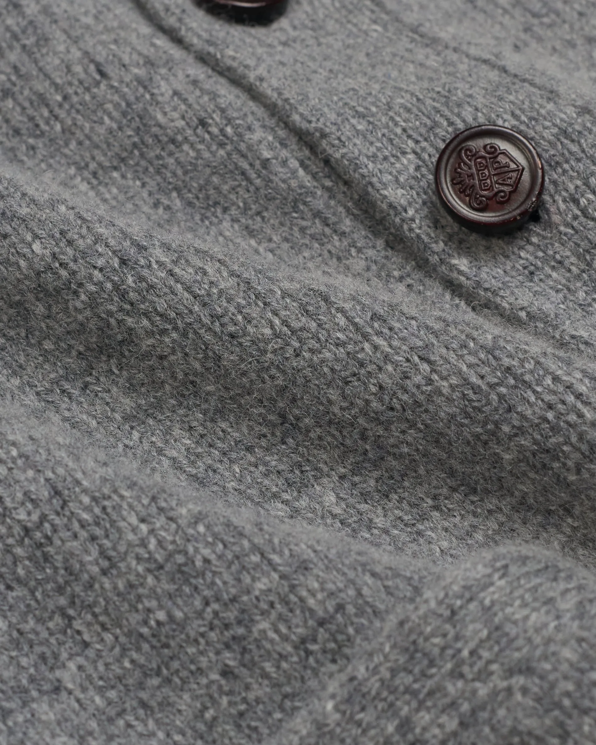 Charcoal Lambswool Cardigan Sweater sold by J. Press product image thumbnail 3