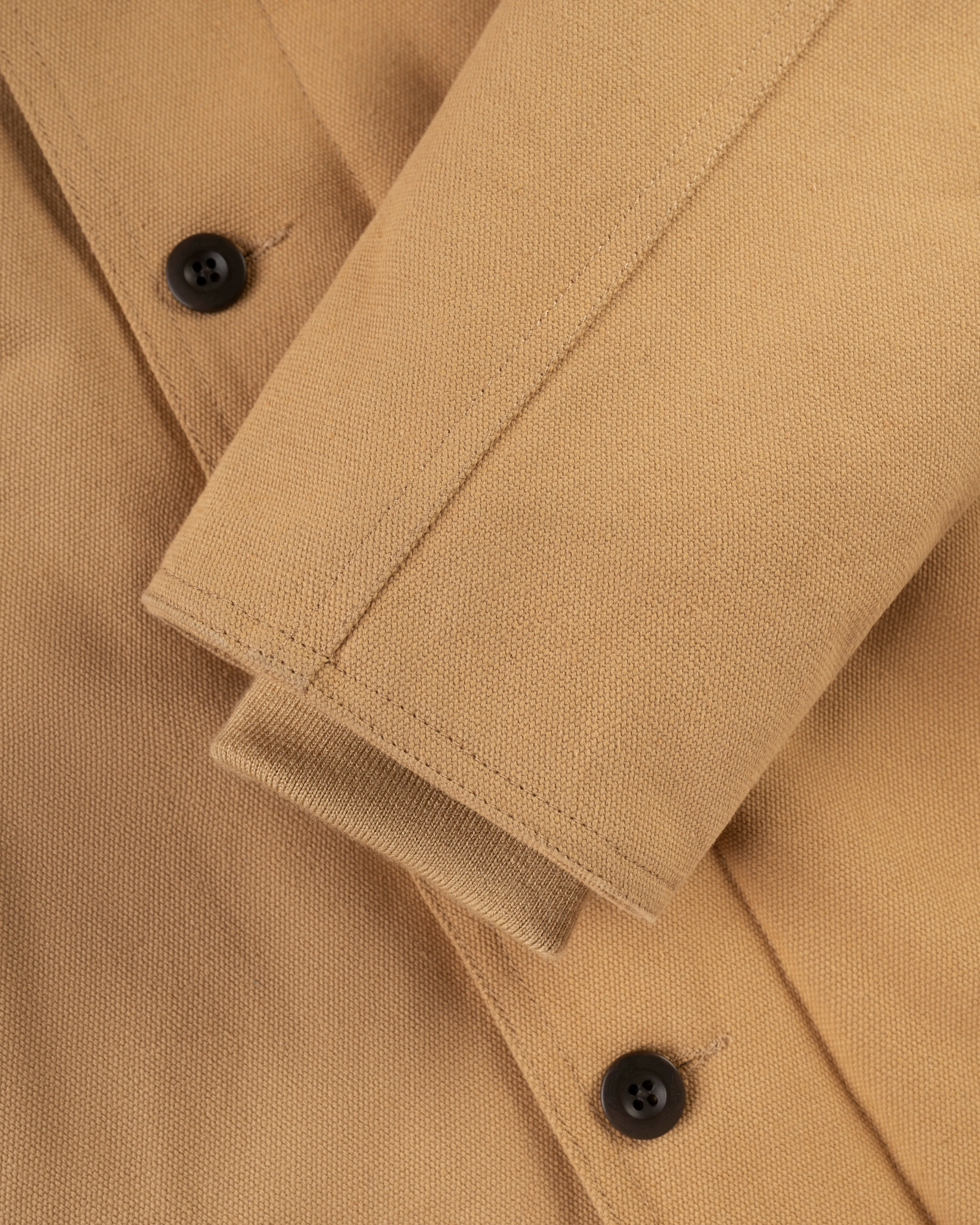 Khaki Fleece-lined Canvas Deck Jacket sold by J. Press product image thumbnail 4