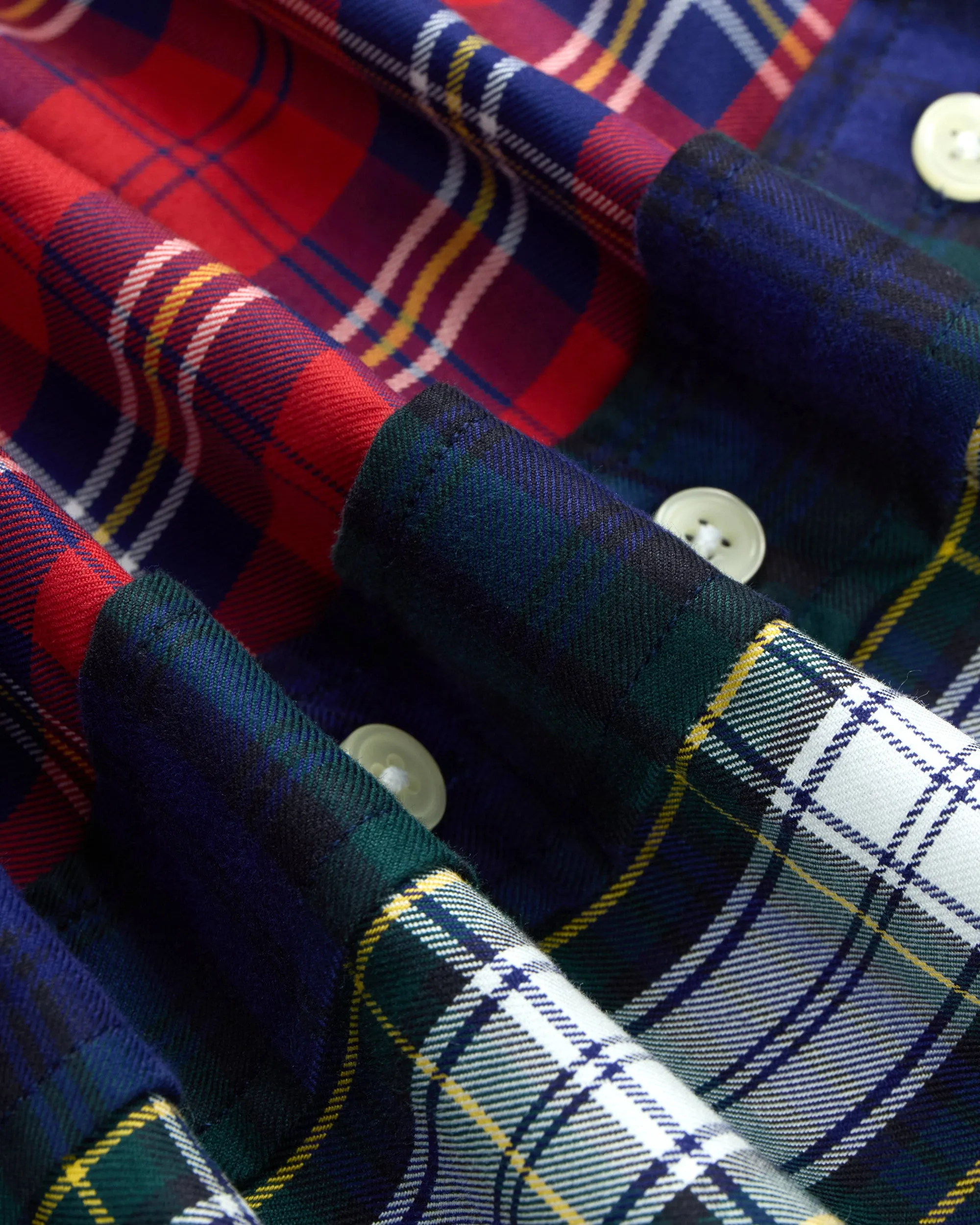 Made-in-USA Flannel Tartan Fun Shirt - Classic Fit sold by J. Press product image thumbnail 4