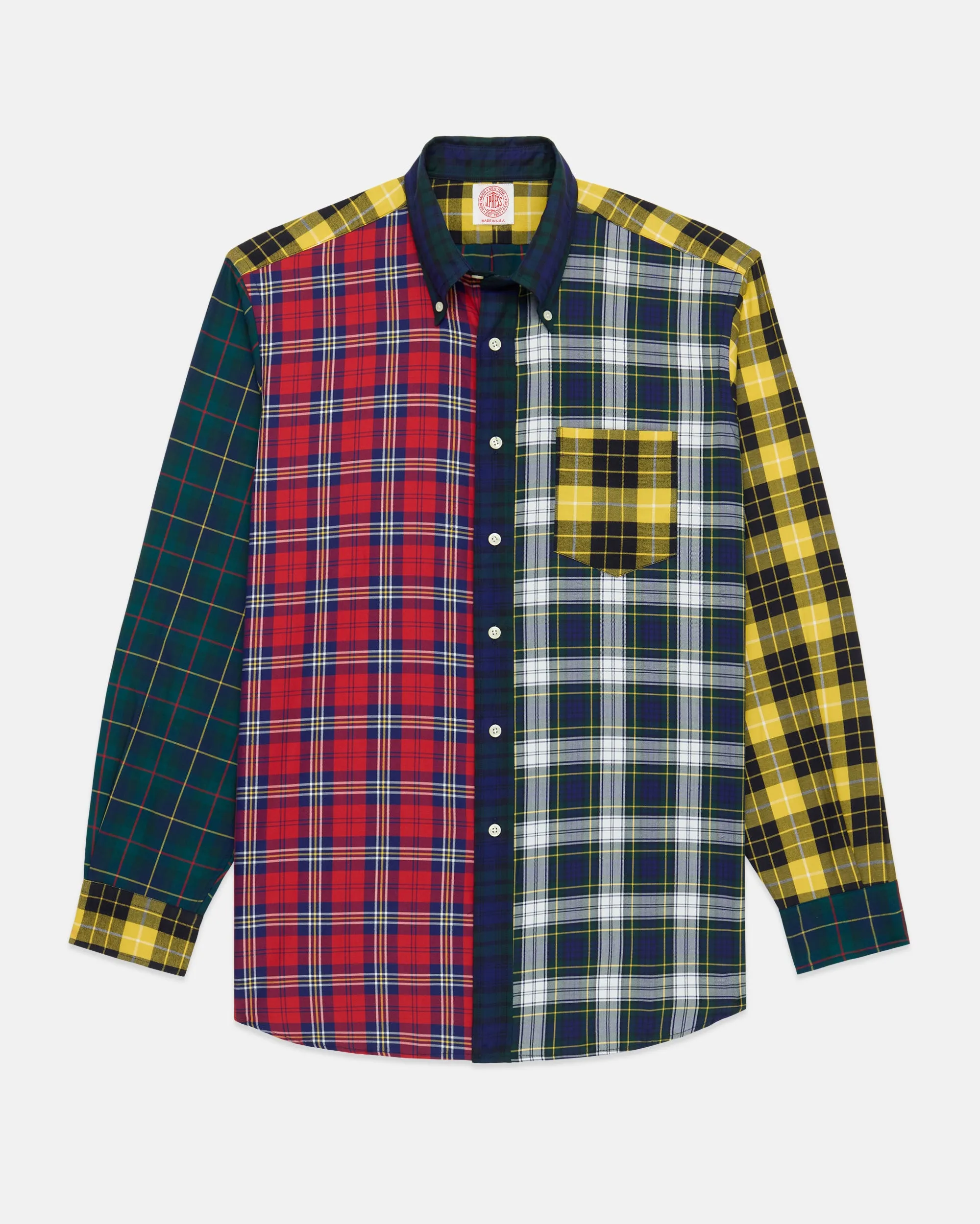 Made-in-USA Flannel Tartan Fun Shirt - Classic Fit sold by J. Press product image thumbnail 2