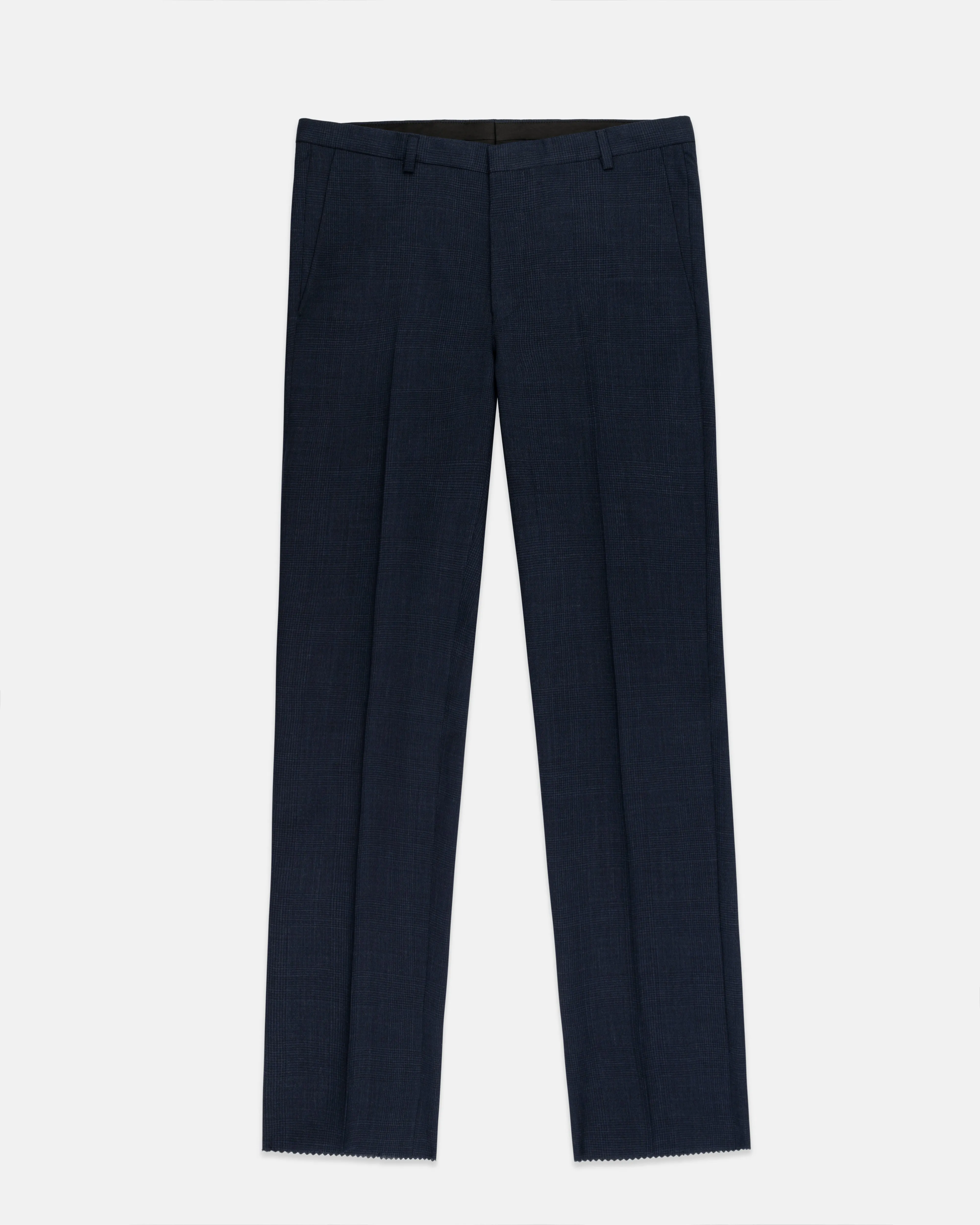 Made-in-USA Muted Navy Plaid Fox Air Suit sold by J. Press product image thumbnail 5