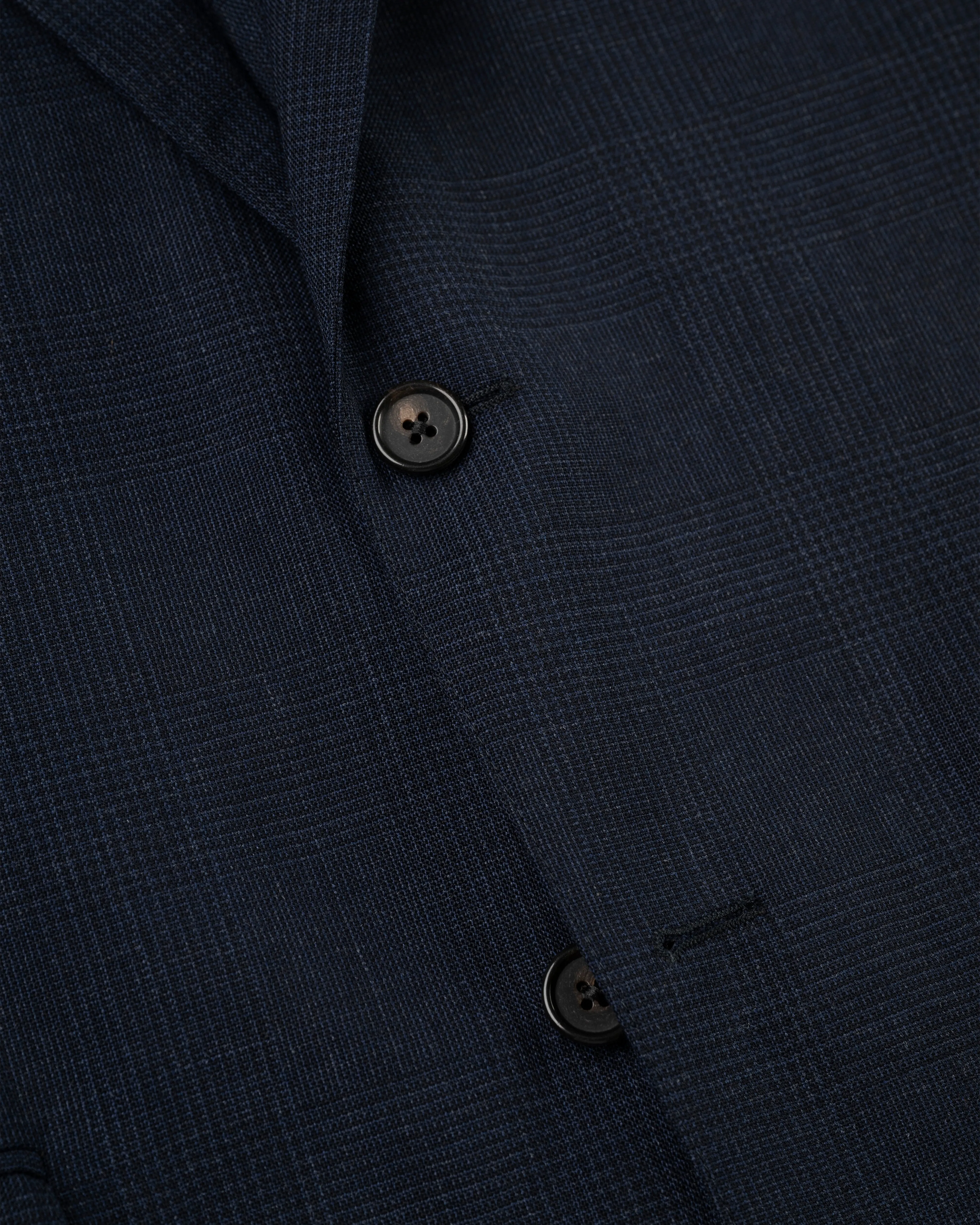 Made-in-USA Muted Navy Plaid Fox Air Suit sold by J. Press product image thumbnail 3