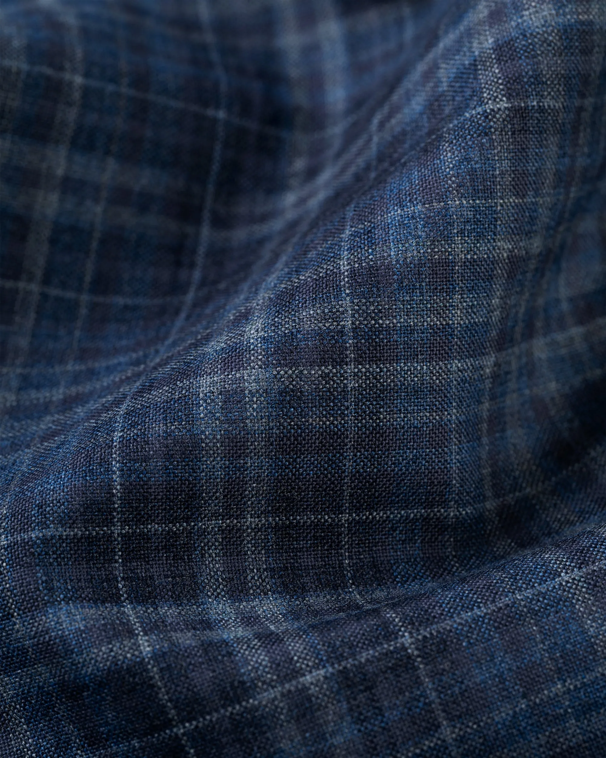 Made-in-Canada Medium Blue & Grey Plaid Wool Sport Coat sold by J. Press product image thumbnail 3
