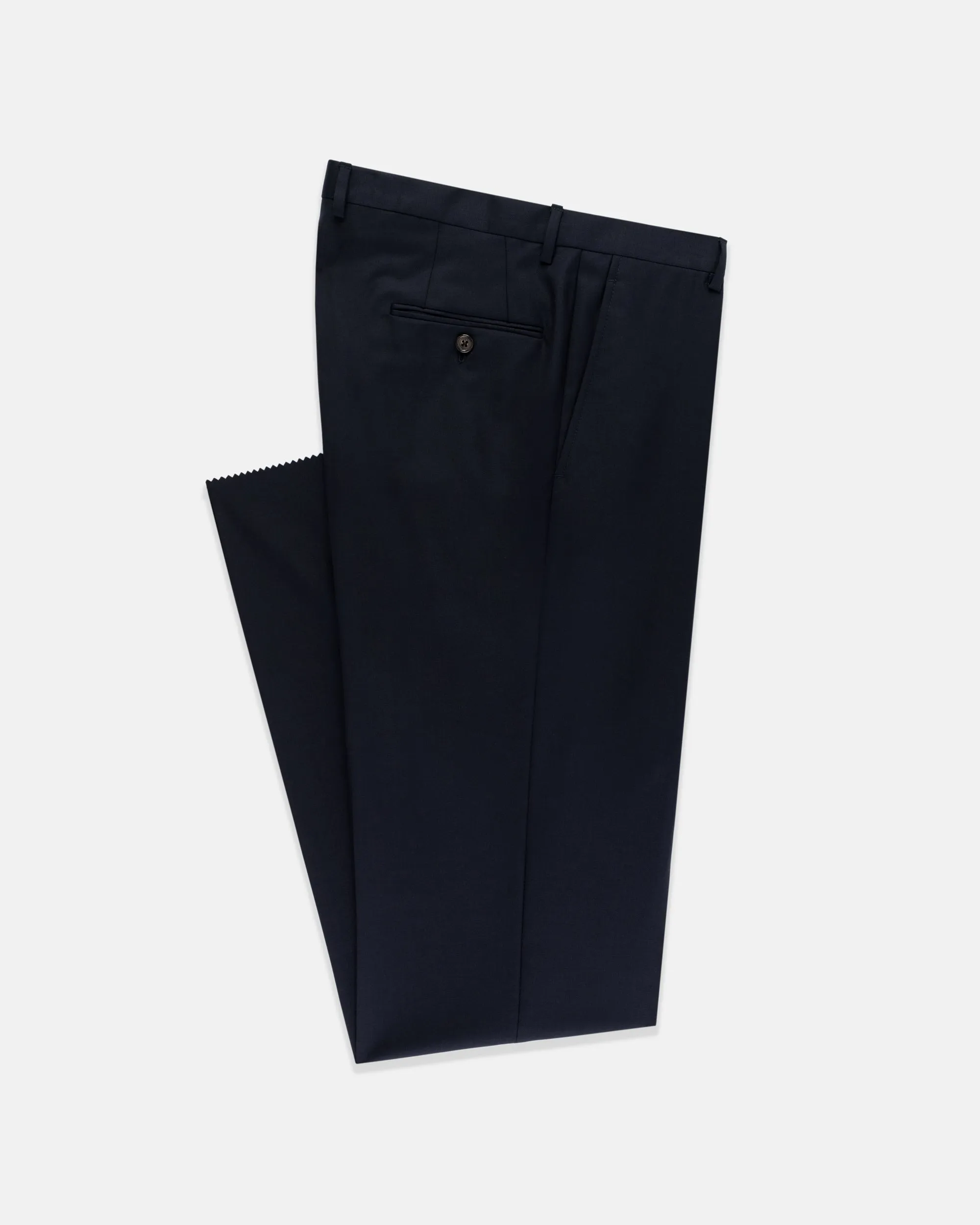 Made-in-USA Solid Navy Worsted Wool Suit sold by J. Press product image thumbnail 3